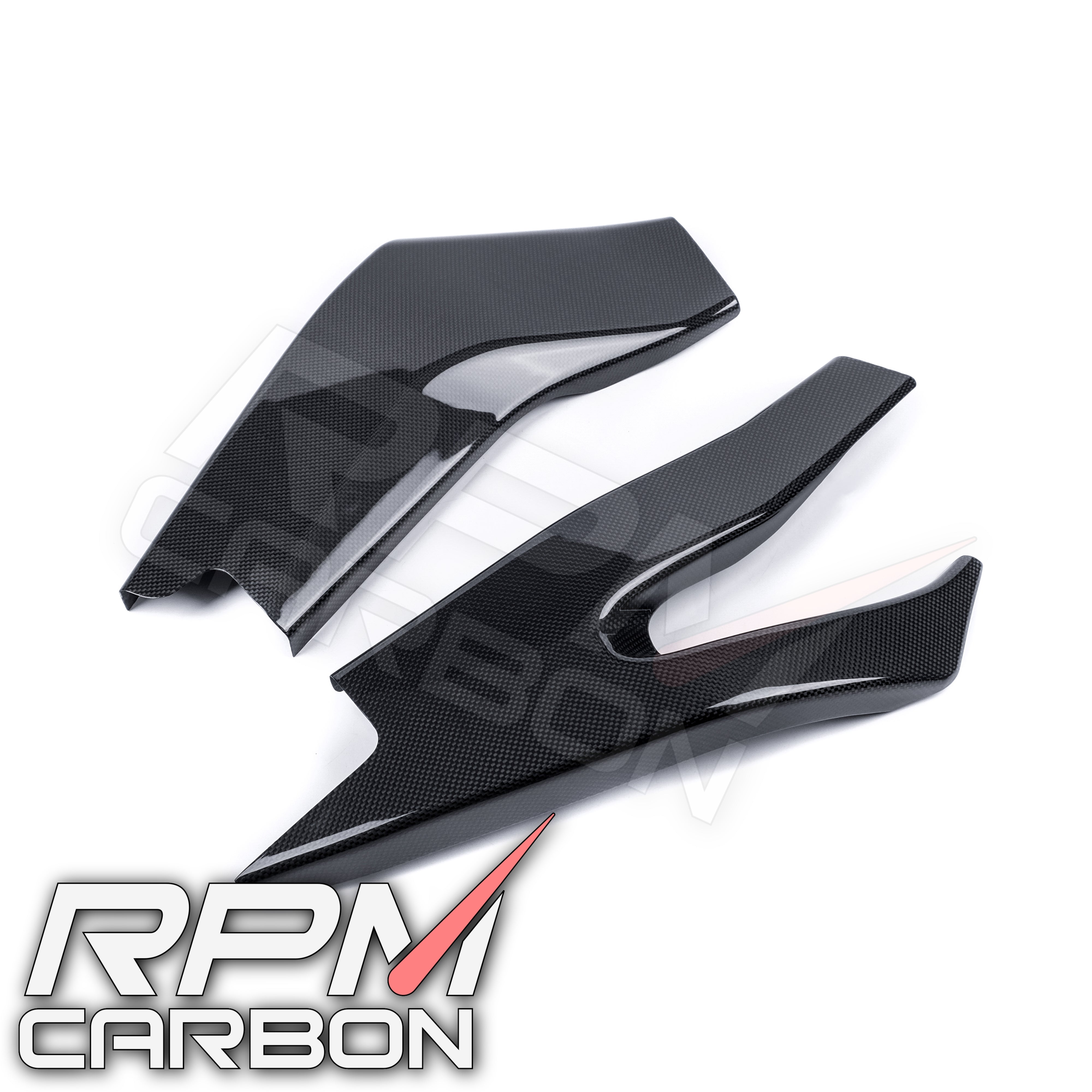 Yamaha R6 Carbon Fiber Swingarm Covers Protectors