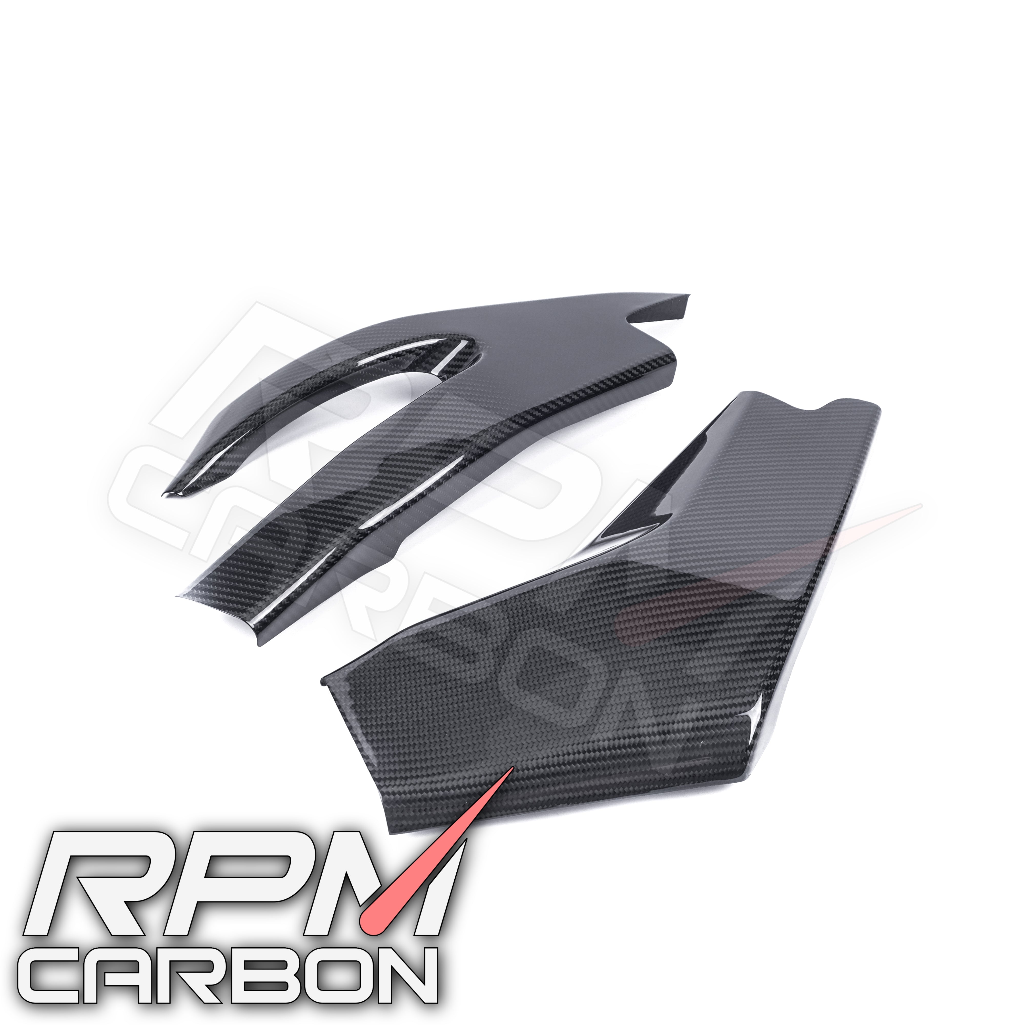 Yamaha R6 Carbon Fiber Swingarm Covers Protectors