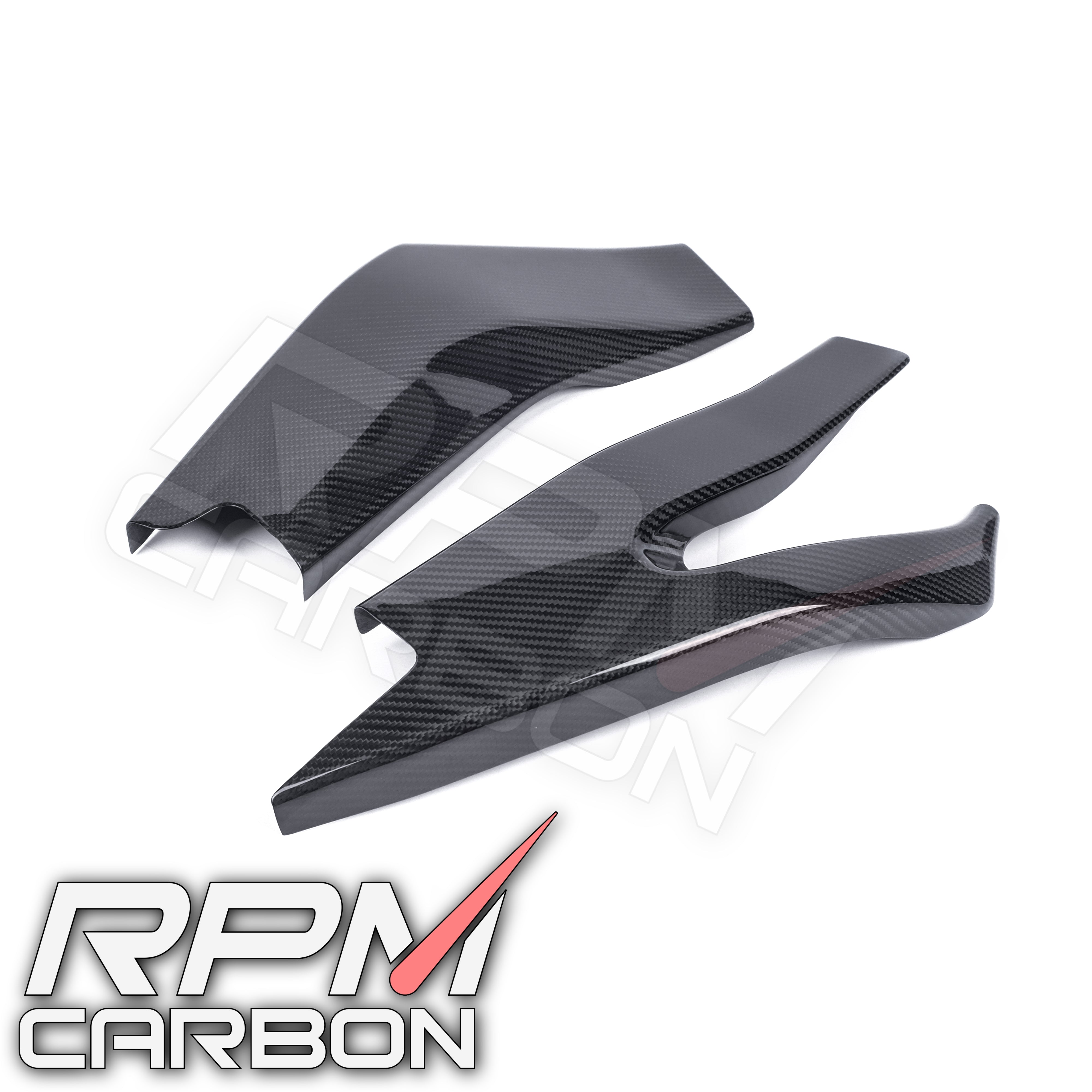 Yamaha R6 Carbon Fiber Swingarm Covers Protectors