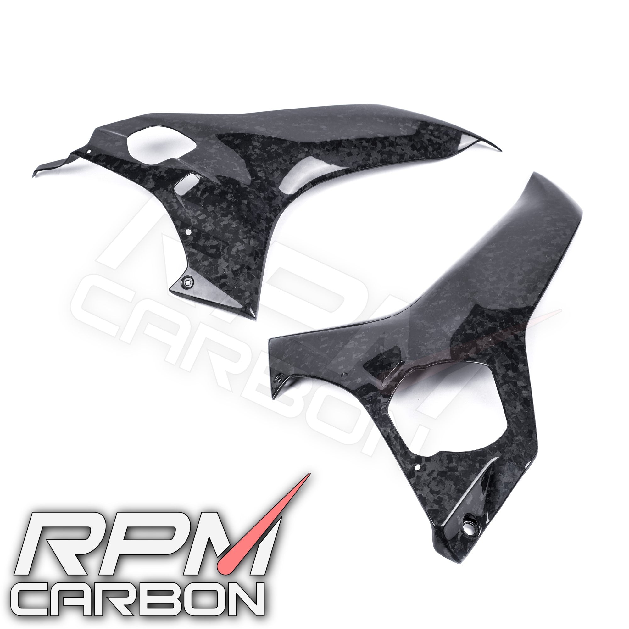 Yamaha R6 Seitenverkleidungen aus Kohlefaser