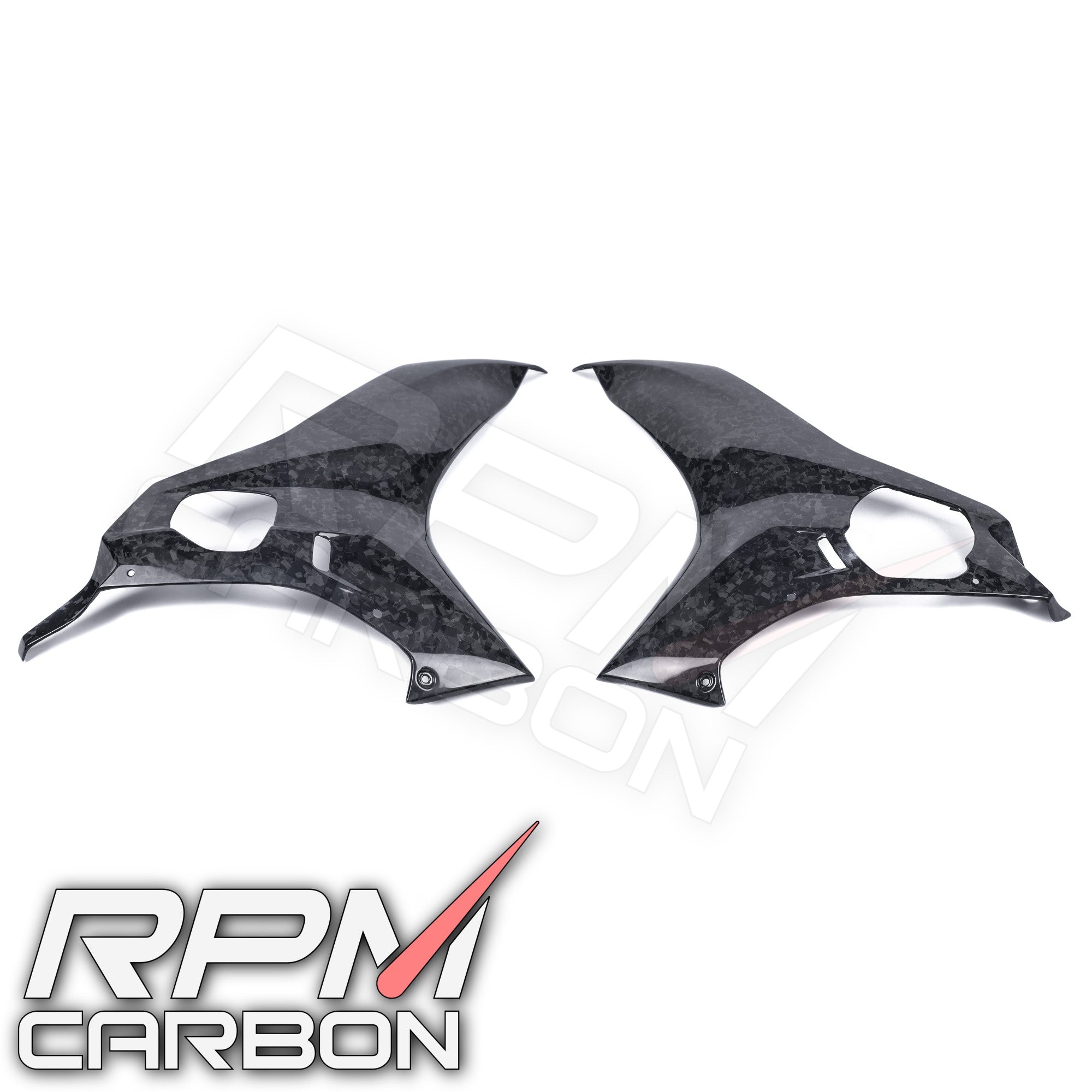 Yamaha R6 Seitenverkleidungen aus Kohlefaser