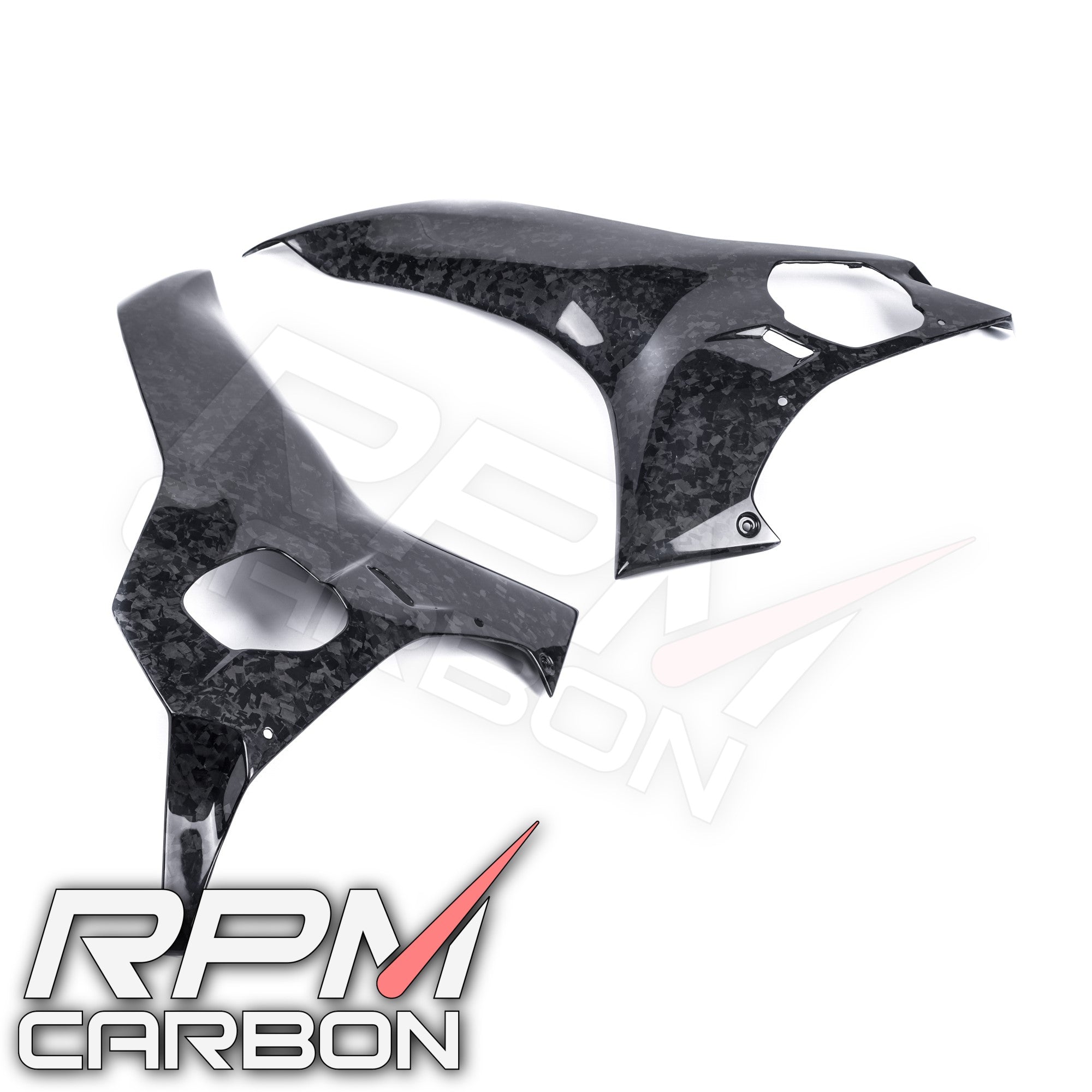 Yamaha R6 Seitenverkleidungen aus Kohlefaser