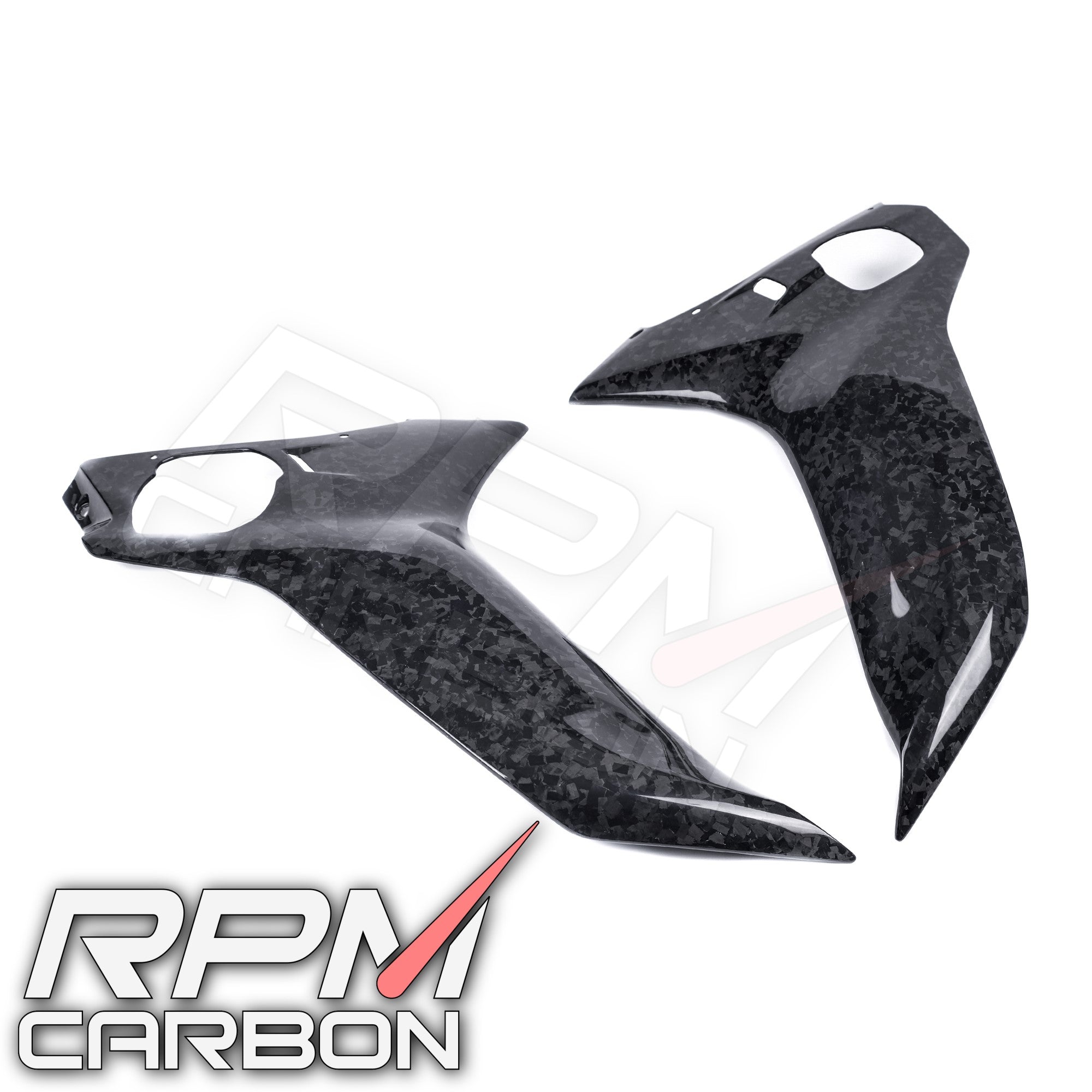 Yamaha R6 Seitenverkleidungen aus Kohlefaser