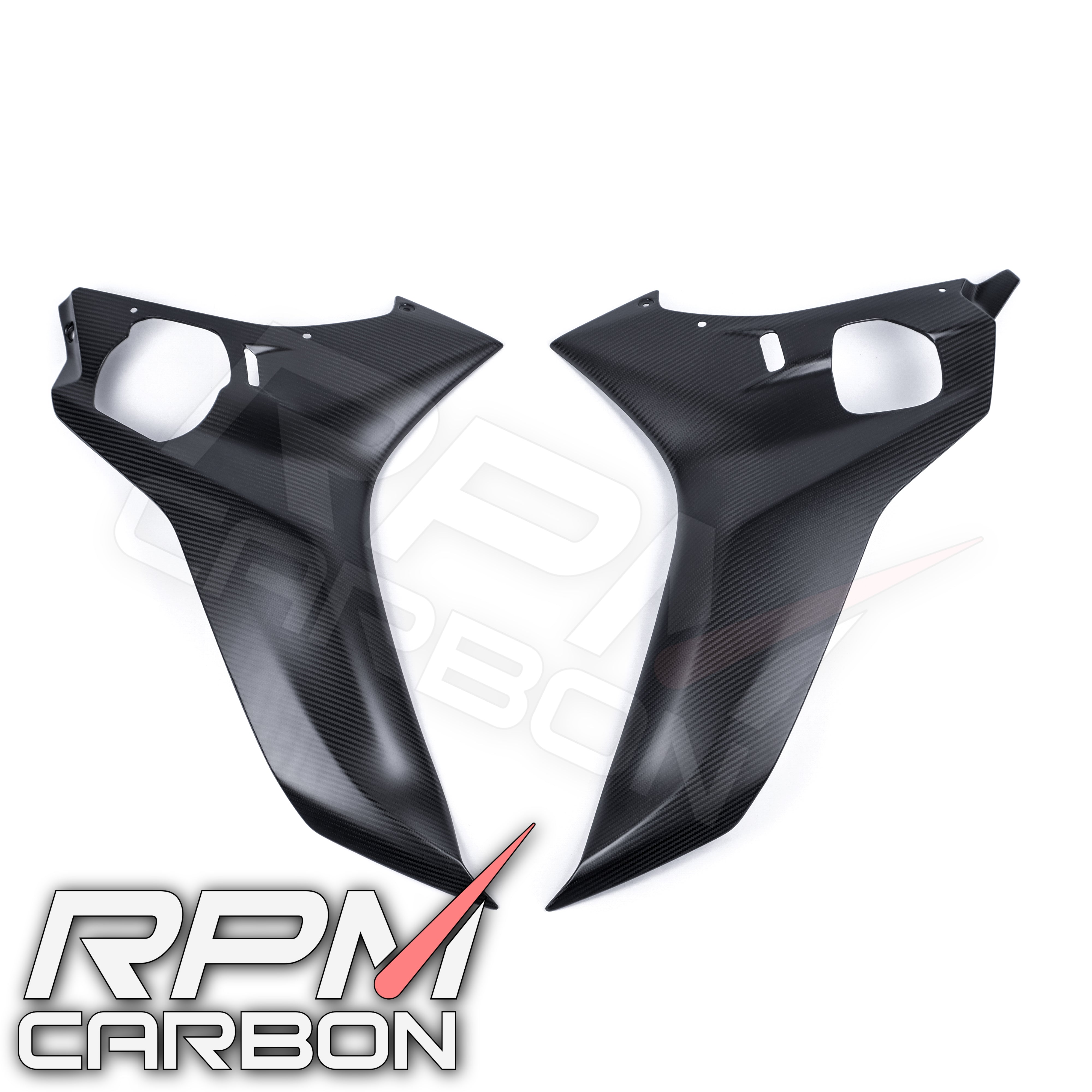 Yamaha R6 Seitenverkleidungen aus Kohlefaser