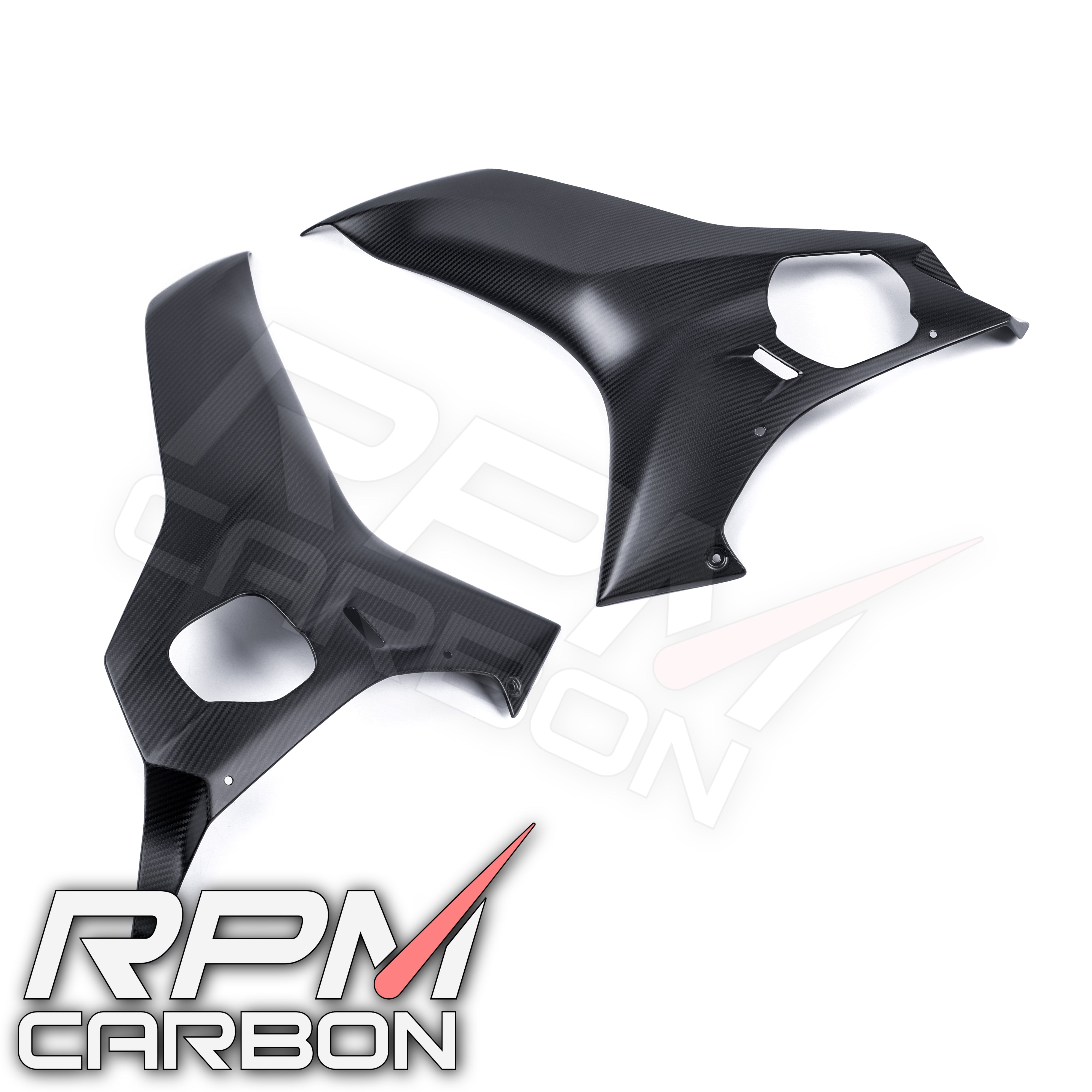 Yamaha R6 Seitenverkleidungen aus Kohlefaser