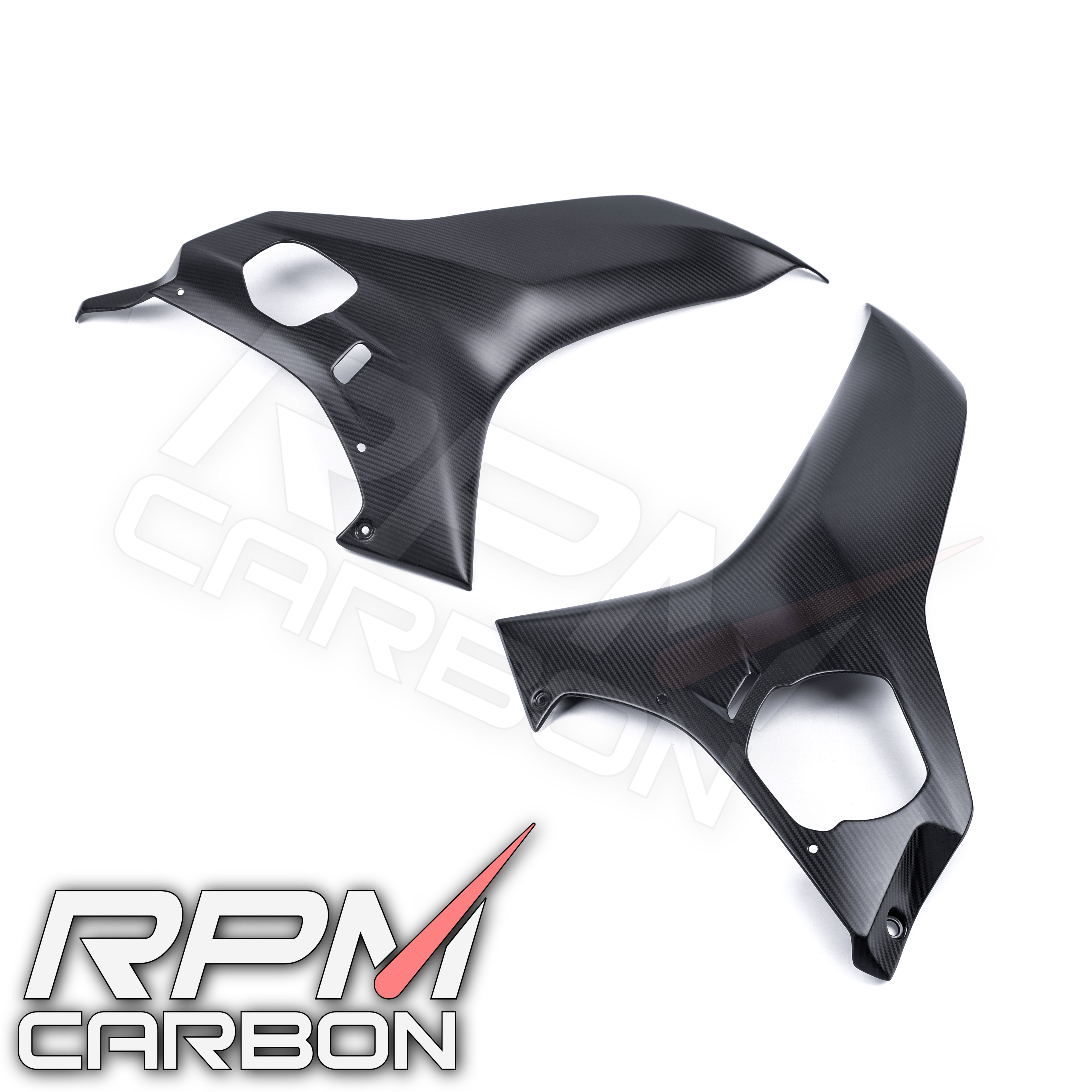 Yamaha R6 Seitenverkleidungen aus Kohlefaser