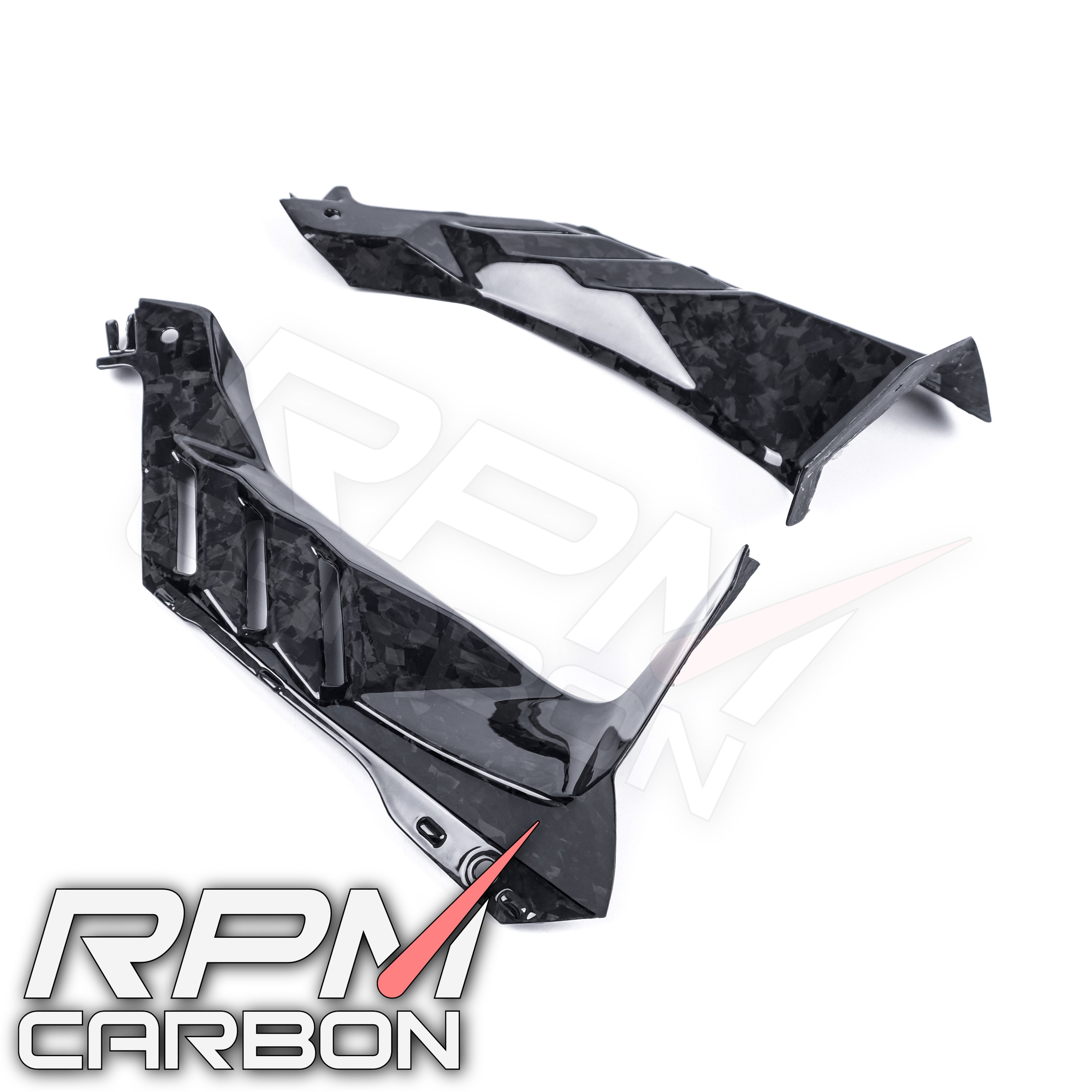 Kawasaki ZX-10R 2021+ Carbon Fiber Dash Panel Side Covers