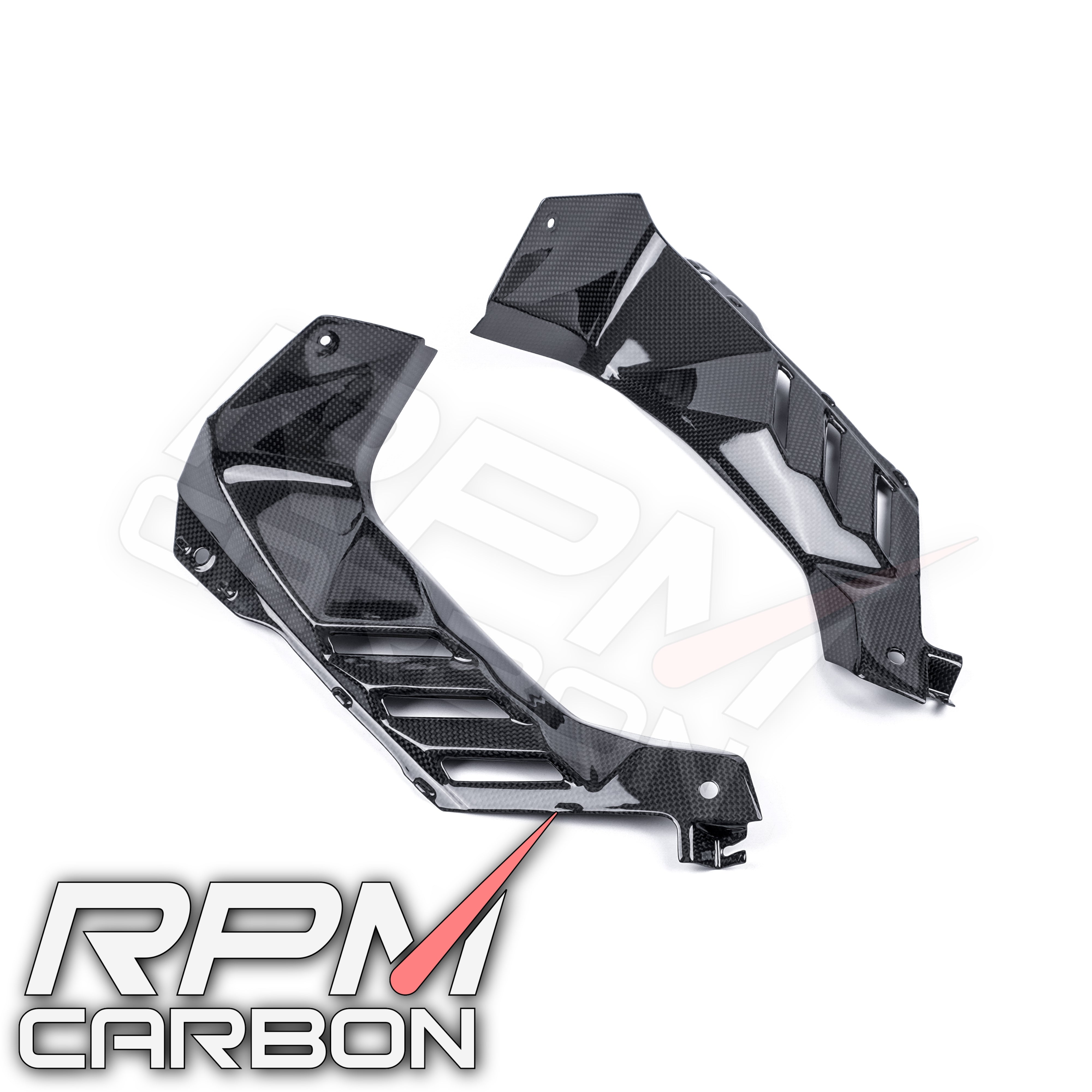 Kawasaki ZX-10R 2021+ Carbon Fiber Dash Panel Side Covers