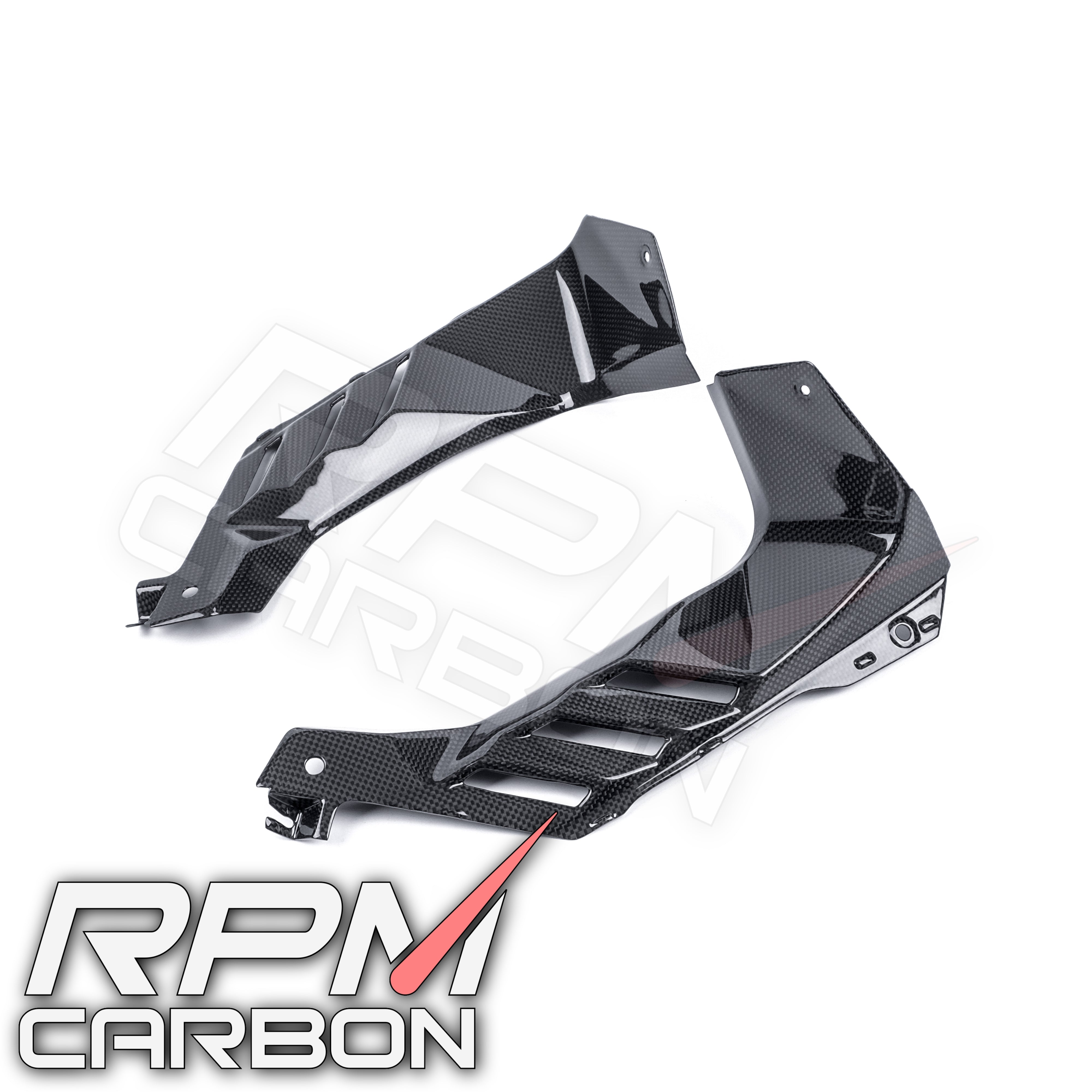 Kawasaki ZX-10R 2021+ Carbon Fiber Dash Panel Side Covers