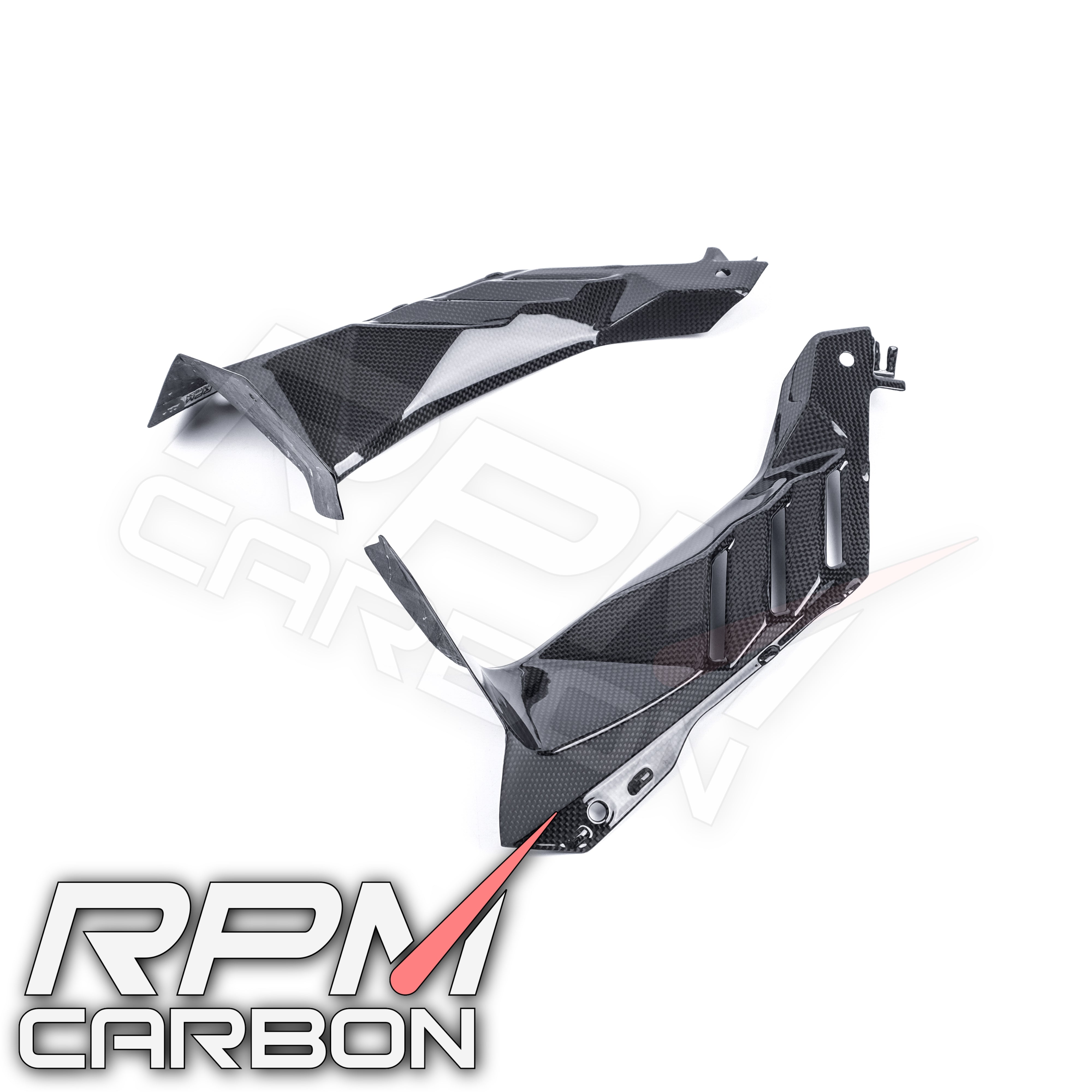 Kawasaki ZX-10R 2021+ Carbon Fiber Dash Panel Side Covers