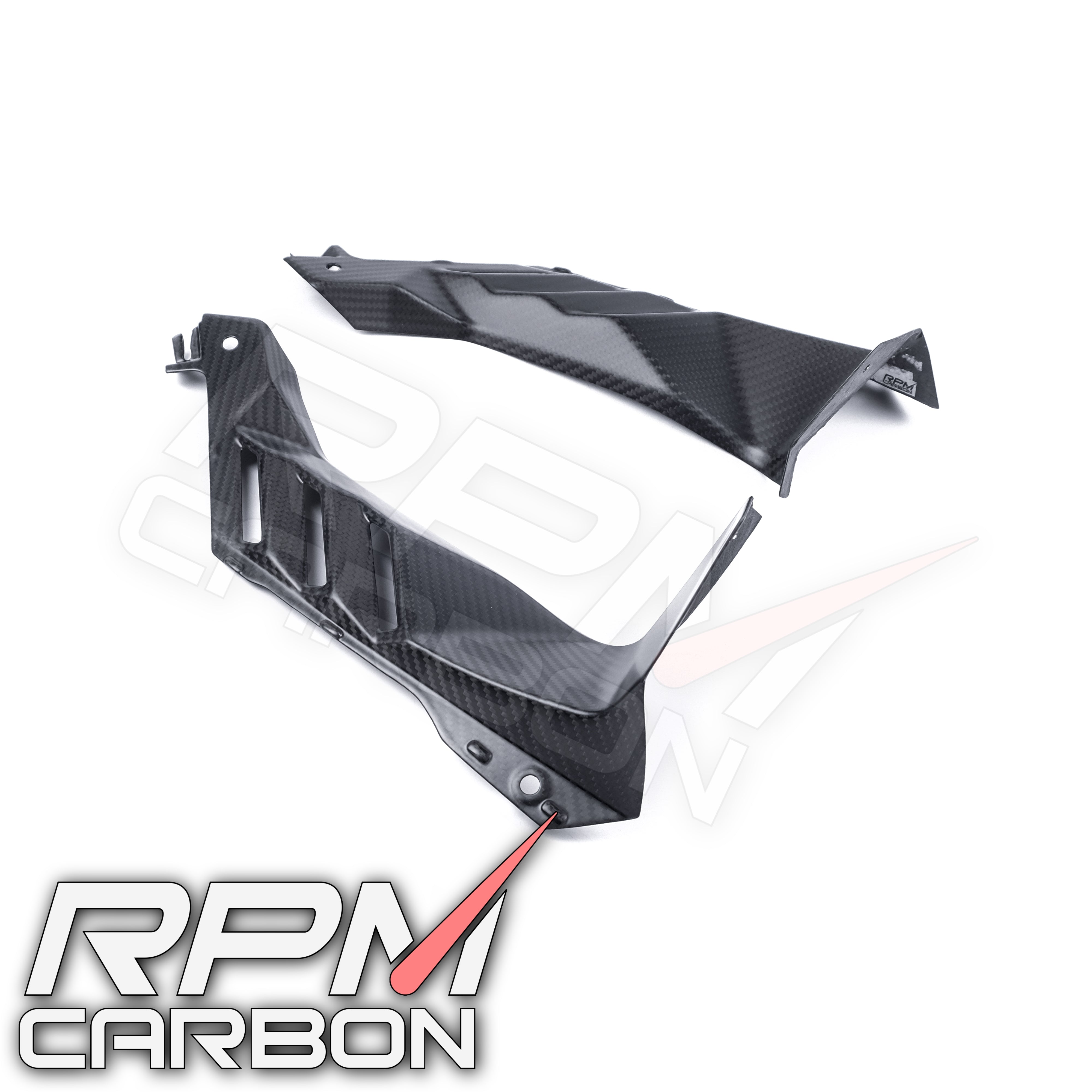 Kawasaki ZX-10R 2021+ Carbon Fiber Dash Panel Side Covers