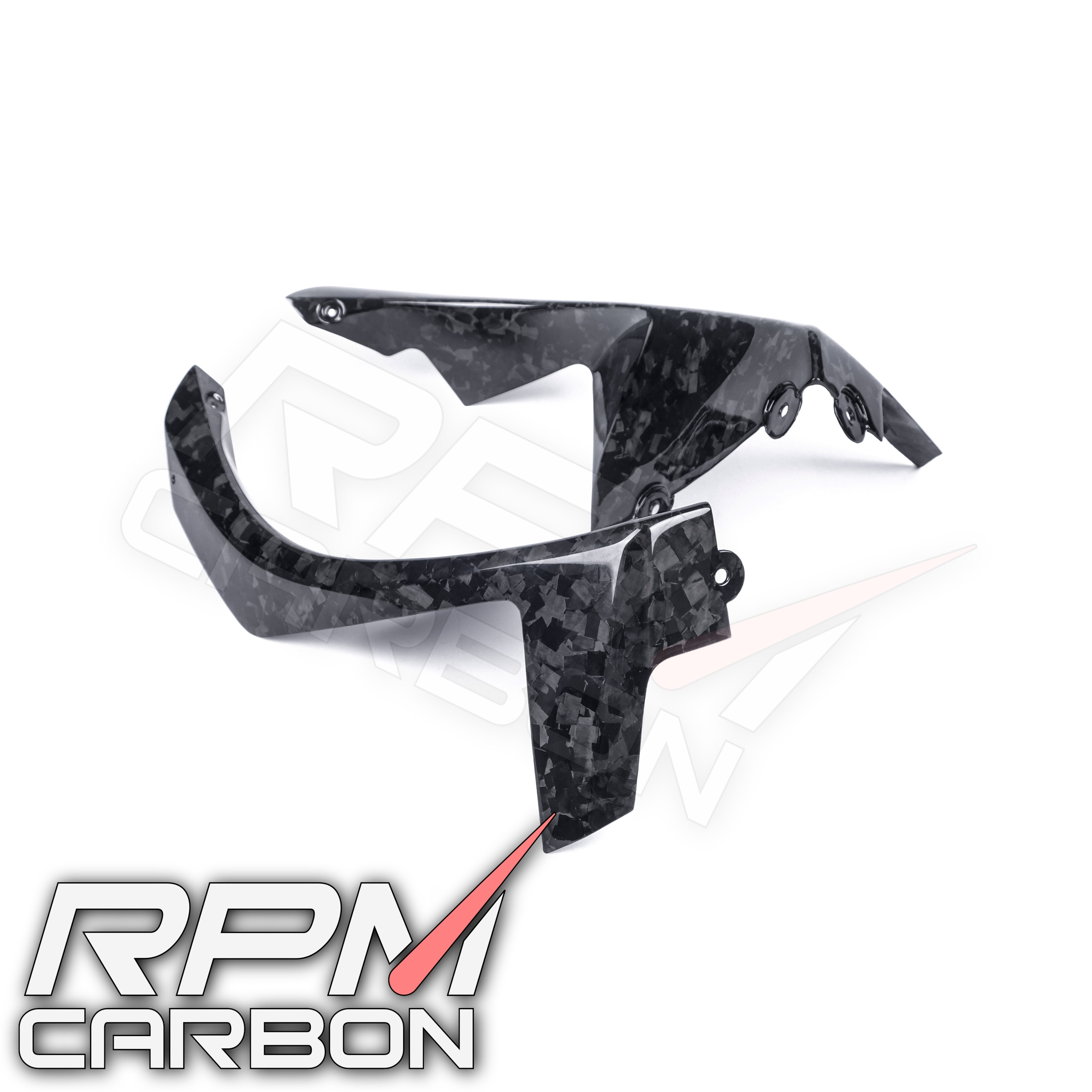 Kawasaki ZX-10R 2021+ Carbon Fiber Lower Side Fairing Edges