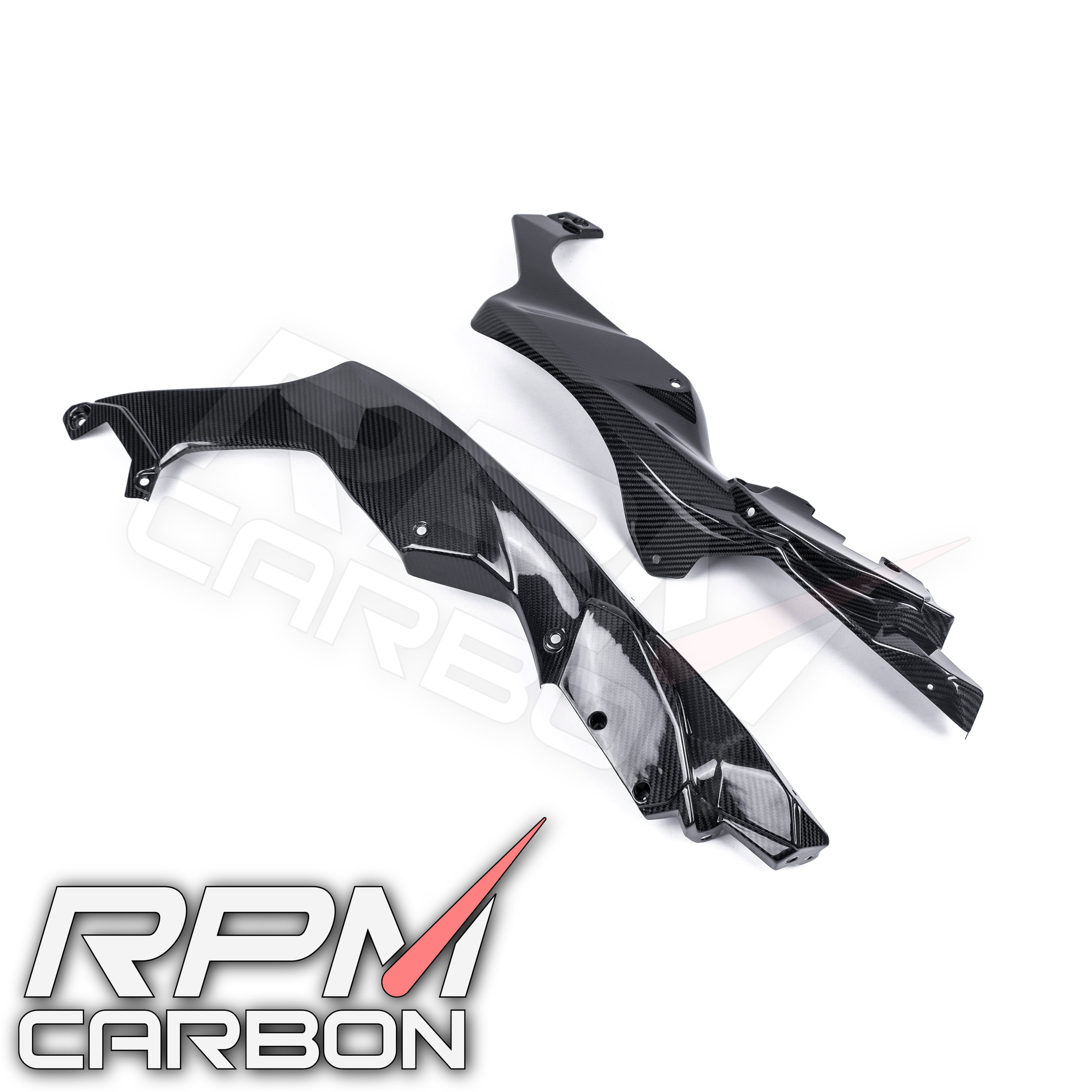 Kawasaki ZX-10R 2021+ Carbon Fiber Upper Side Fairings