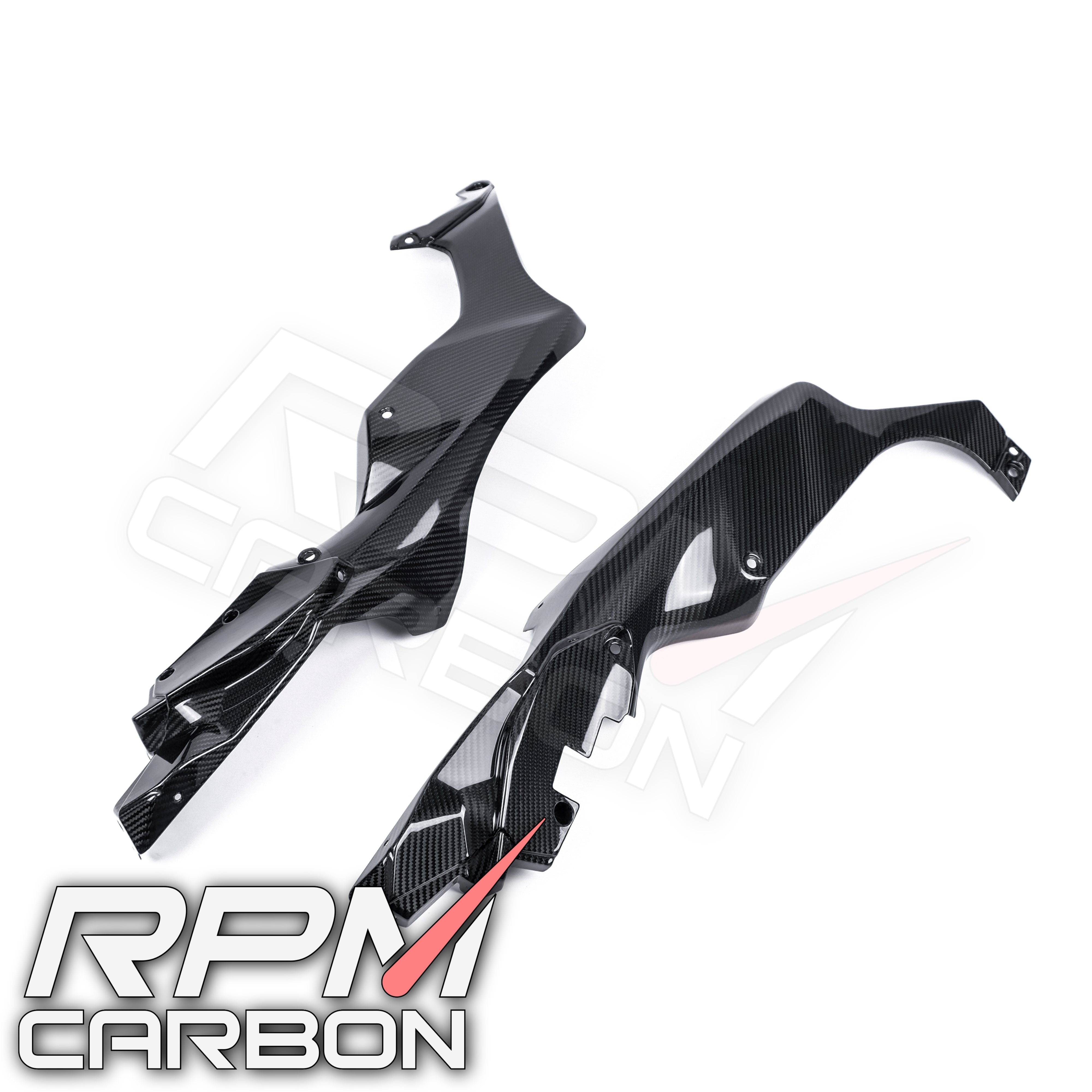 Kawasaki ZX-10R 2021+ Carbon Fiber Upper Side Fairings
