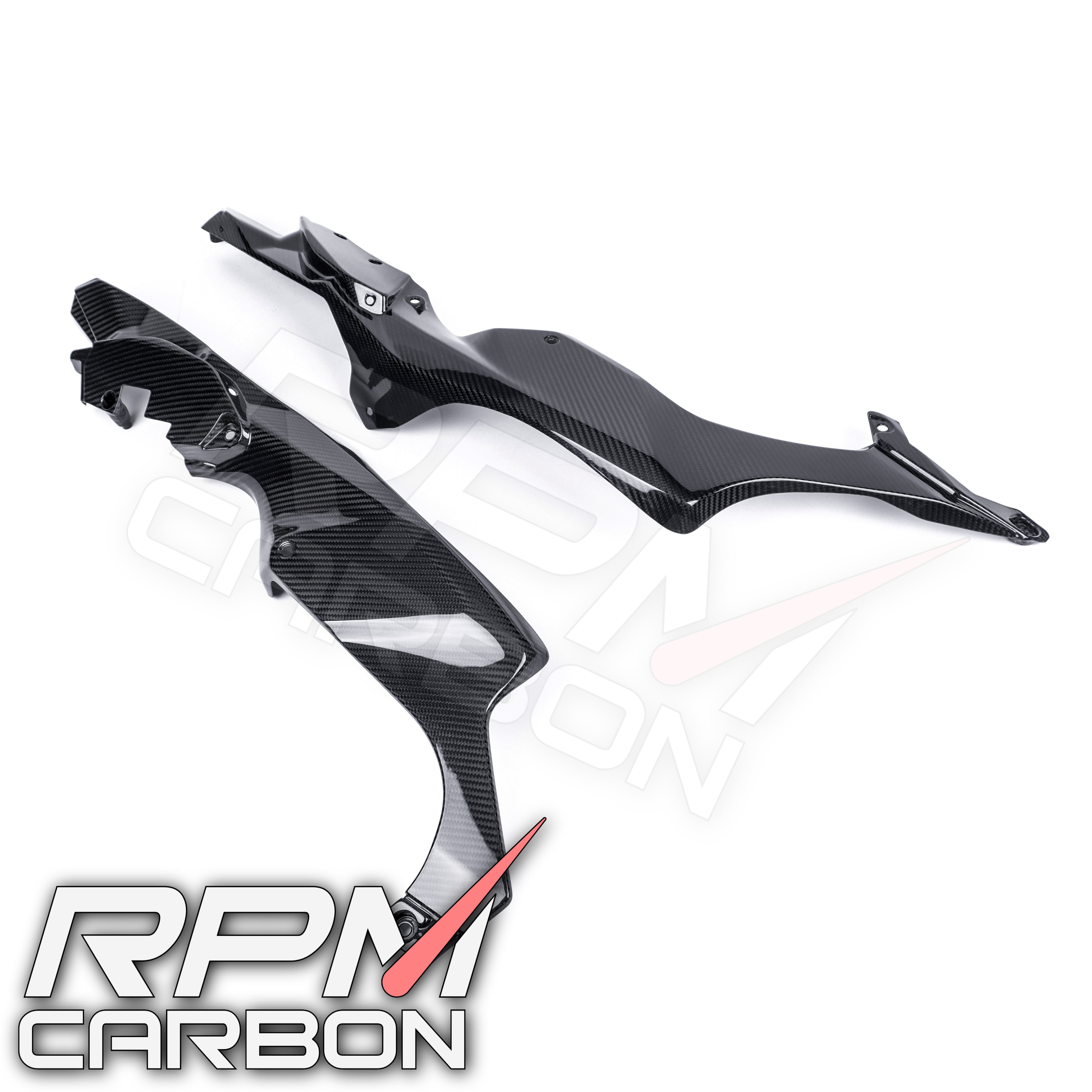 Kawasaki ZX-10R 2021+ Carbon Fiber Upper Side Fairings