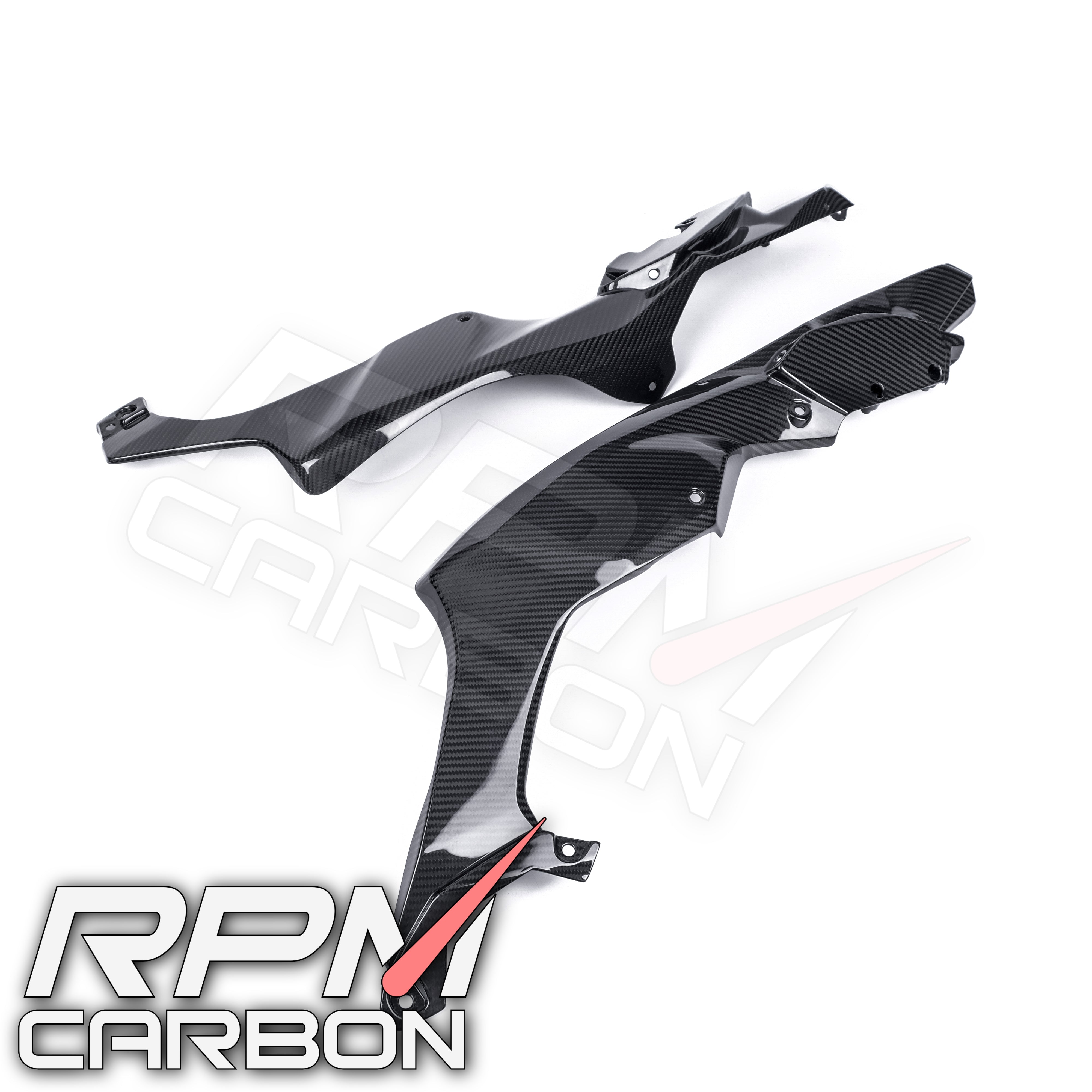 Kawasaki ZX-10R 2021+ Carbon Fiber Upper Side Fairings