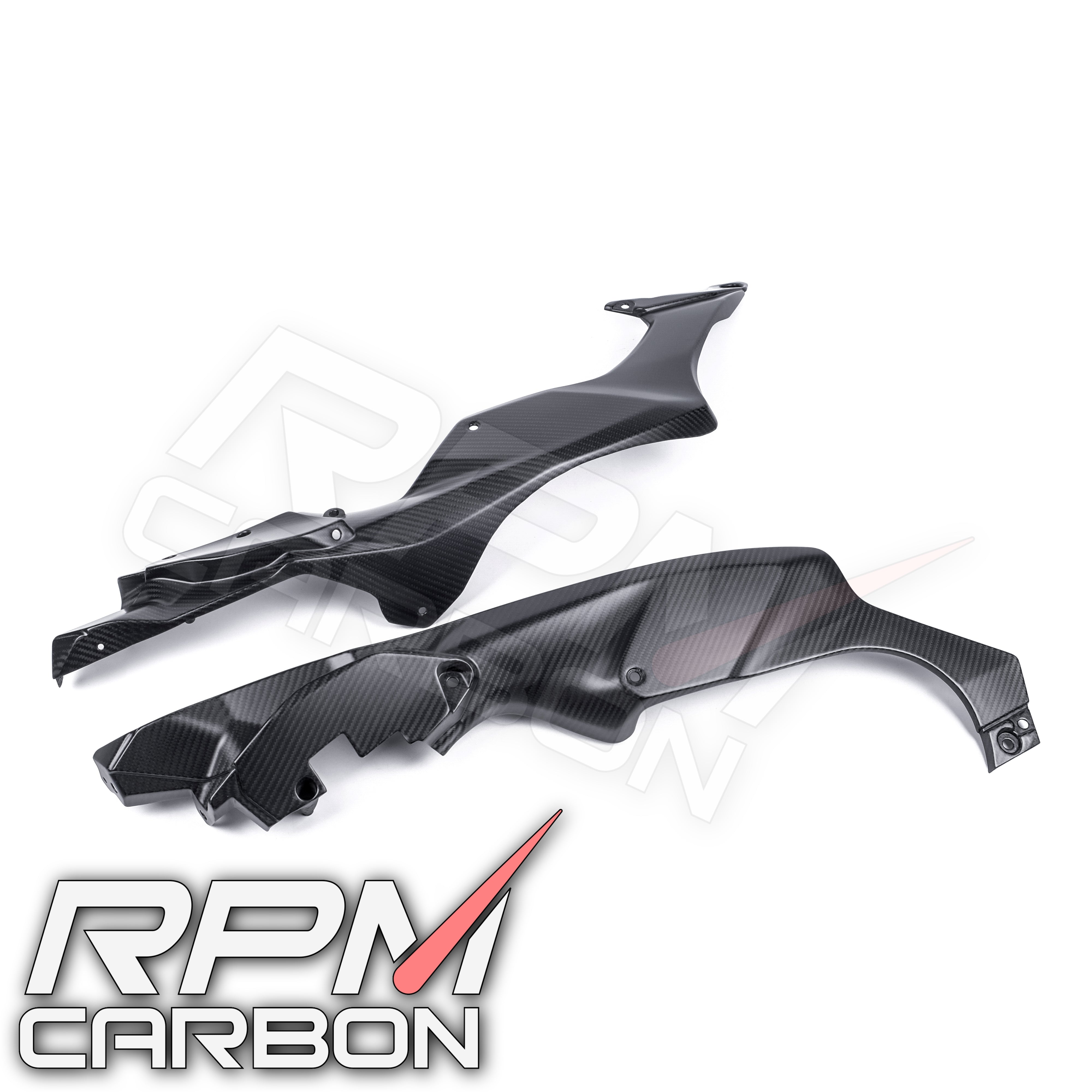 Kawasaki ZX-10R 2021+ Carbon Fiber Upper Side Fairings