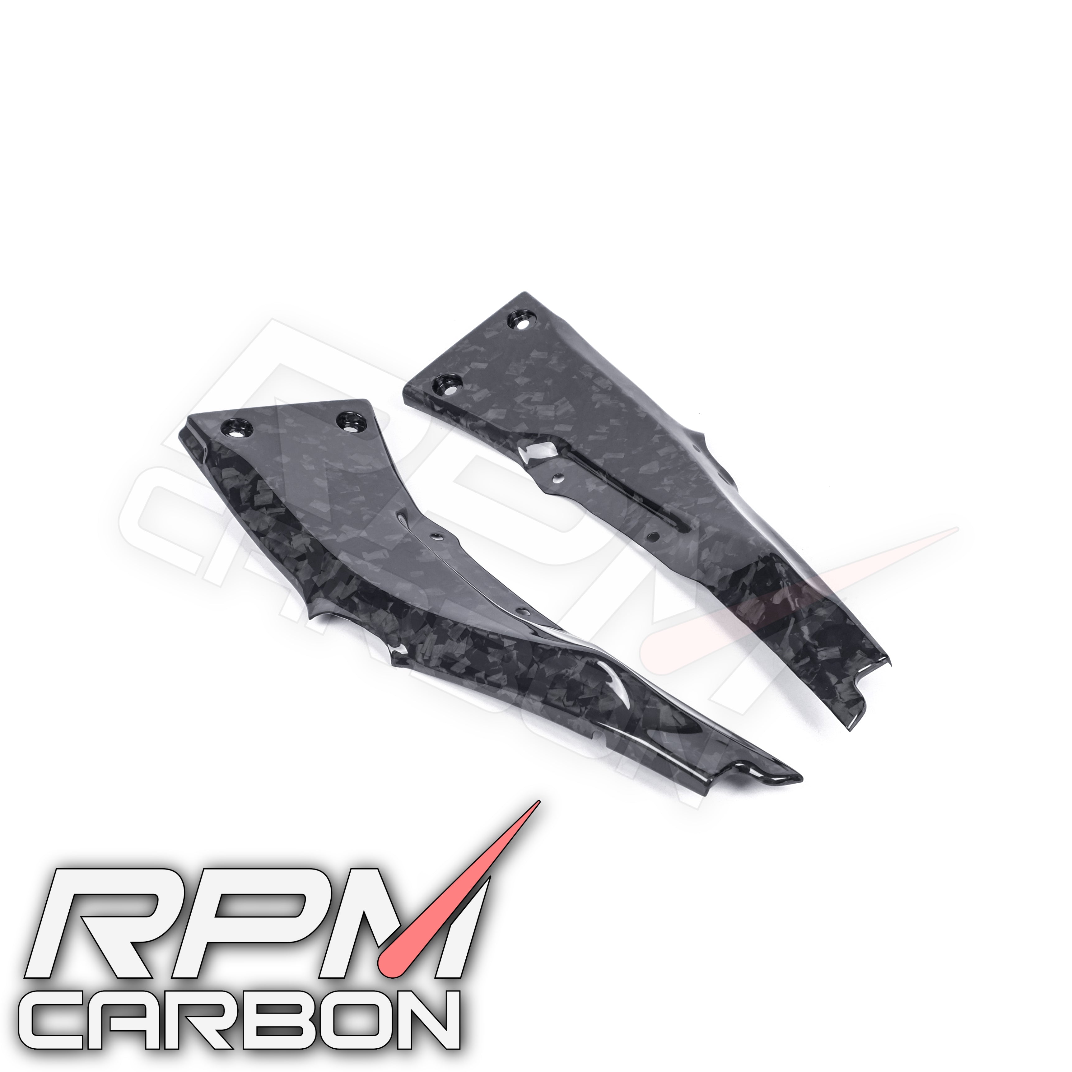 Kawasaki ZX-10R Carbon Fiber Subframe Covers Protectors