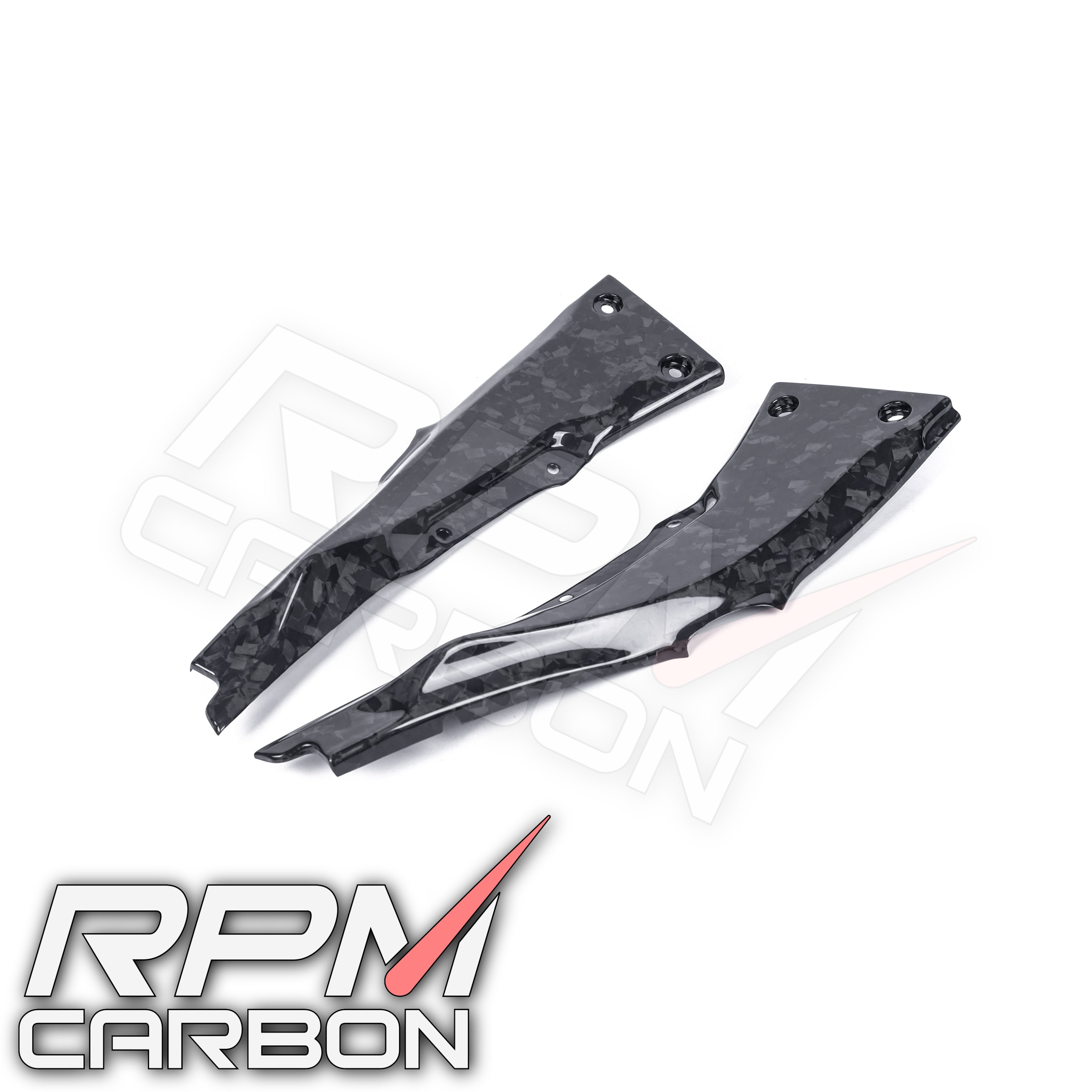 Kawasaki ZX-10R Carbon Fiber Subframe Covers Protectors