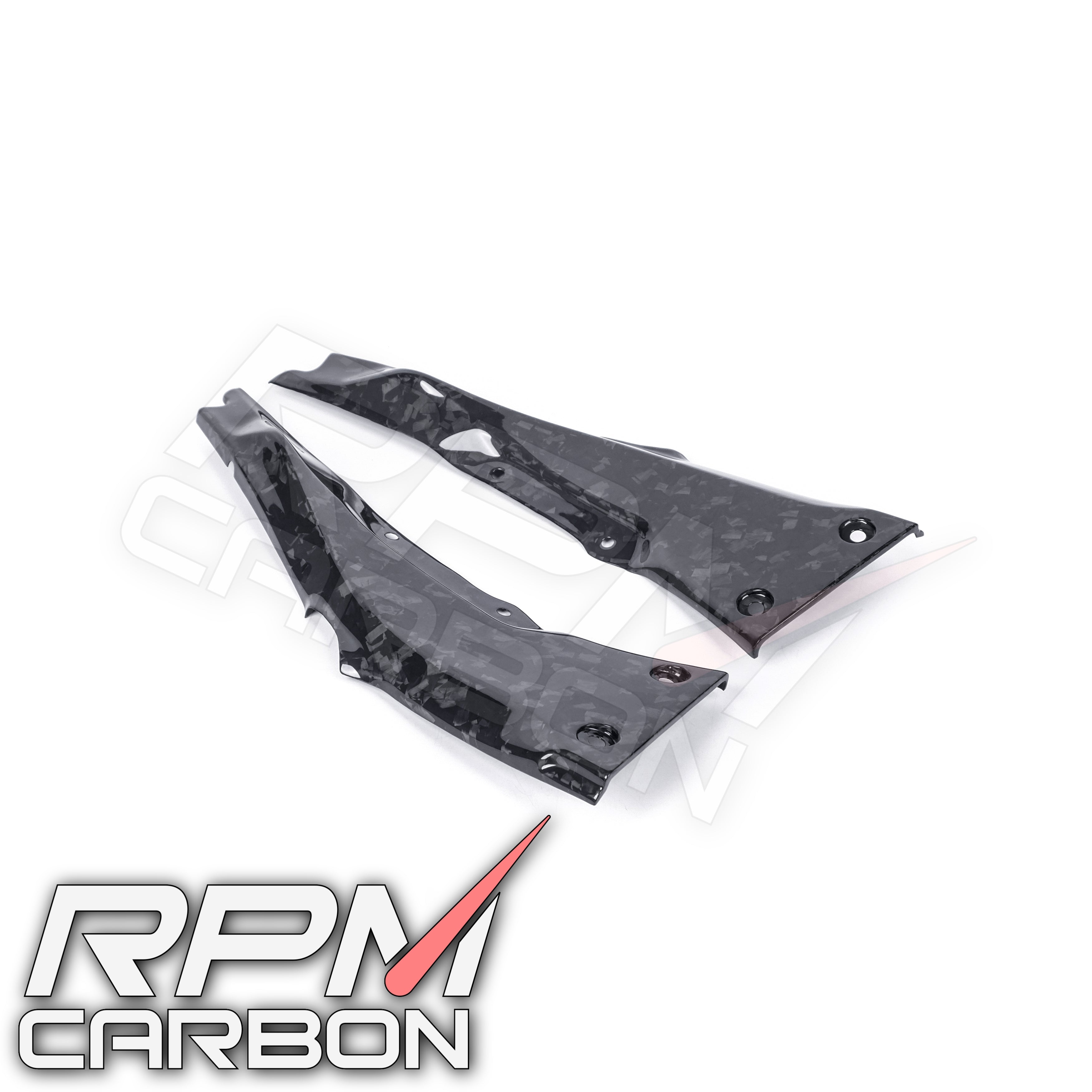 Kawasaki ZX-10R Carbon Fiber Subframe Covers Protectors