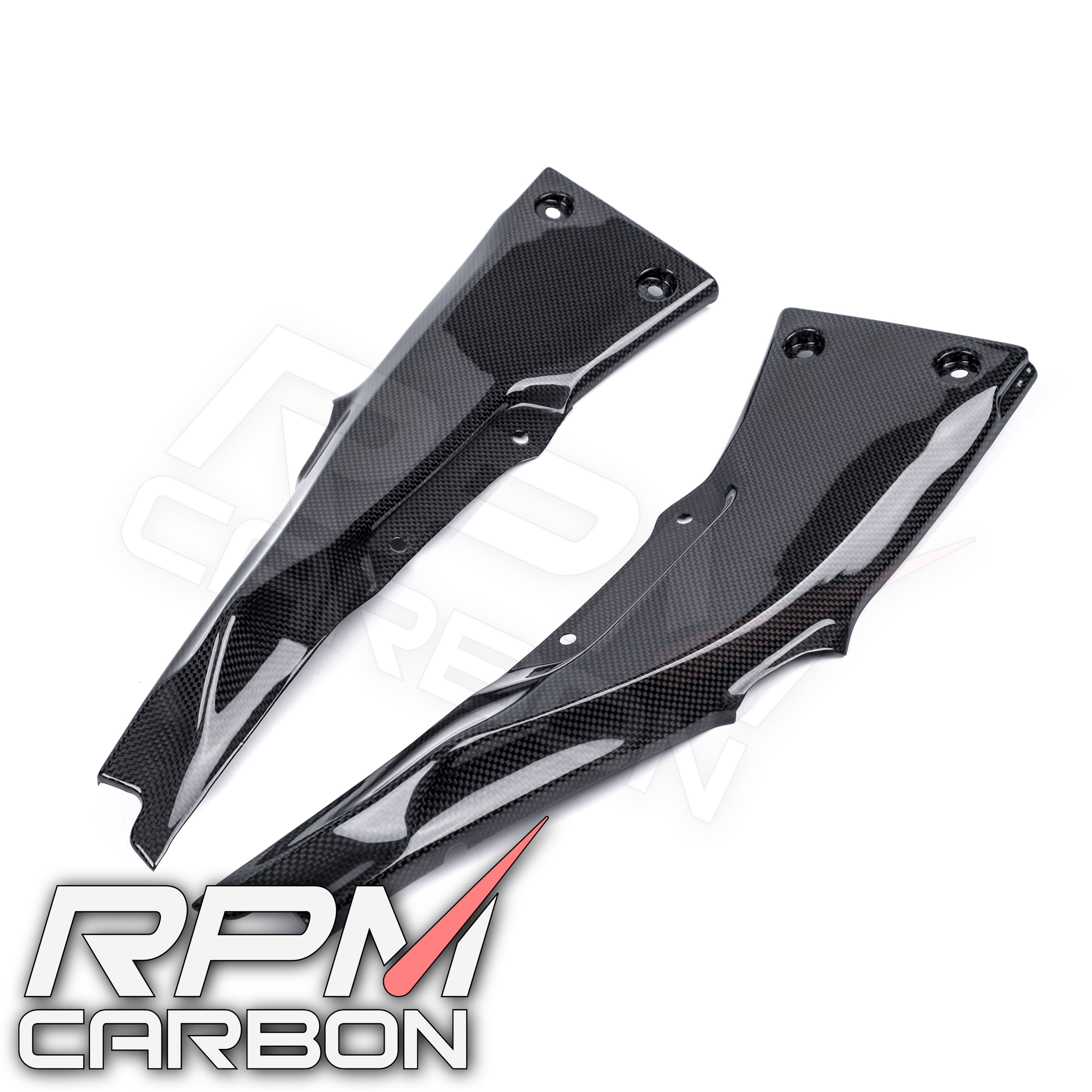 Kawasaki ZX-10R 2011+ Carbon Fiber Subframe Covers Protectors