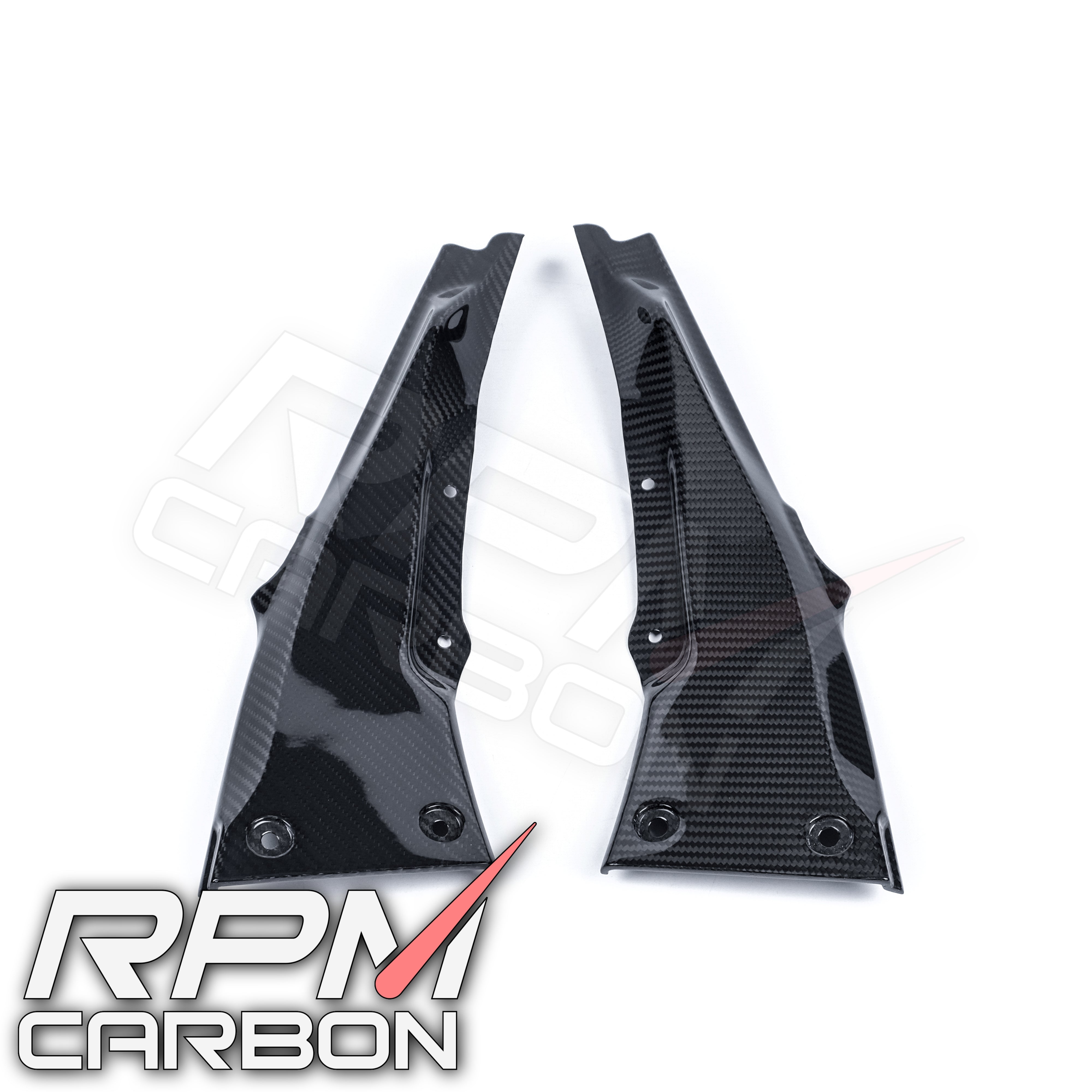 Kawasaki ZX-10R Carbon Fiber Subframe Covers Protectors