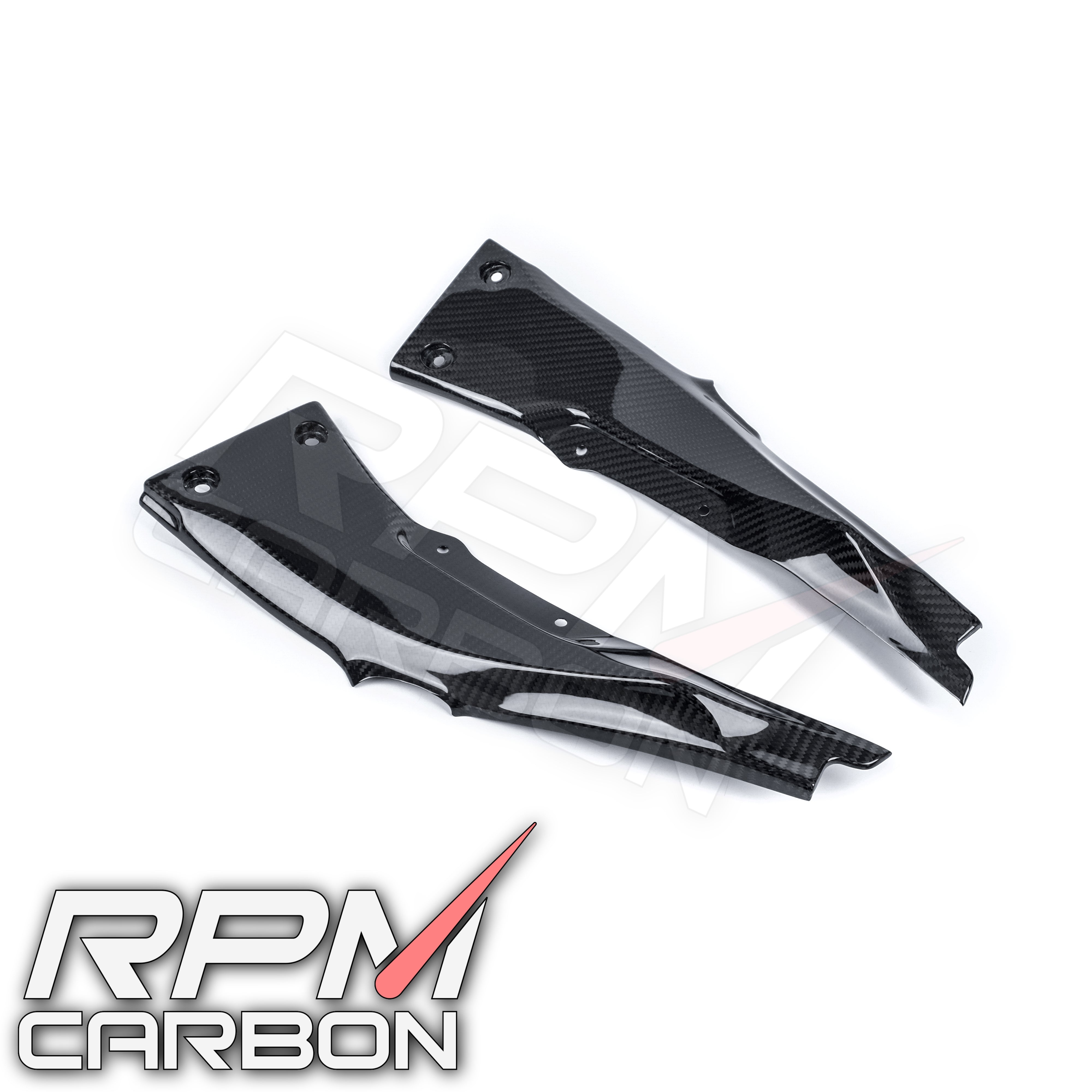Kawasaki ZX-10R Carbon Fiber Subframe Covers Protectors