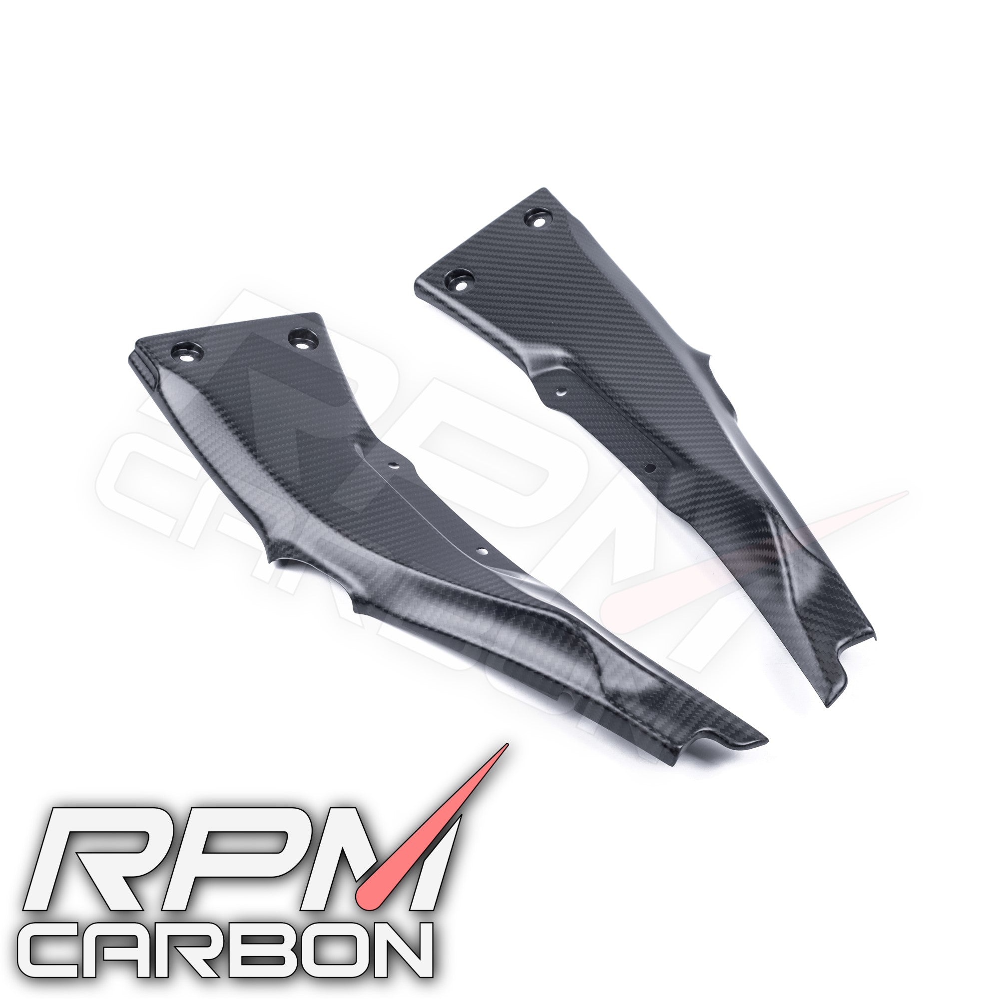 Kawasaki ZX-10R Carbon Fiber Subframe Covers Protectors