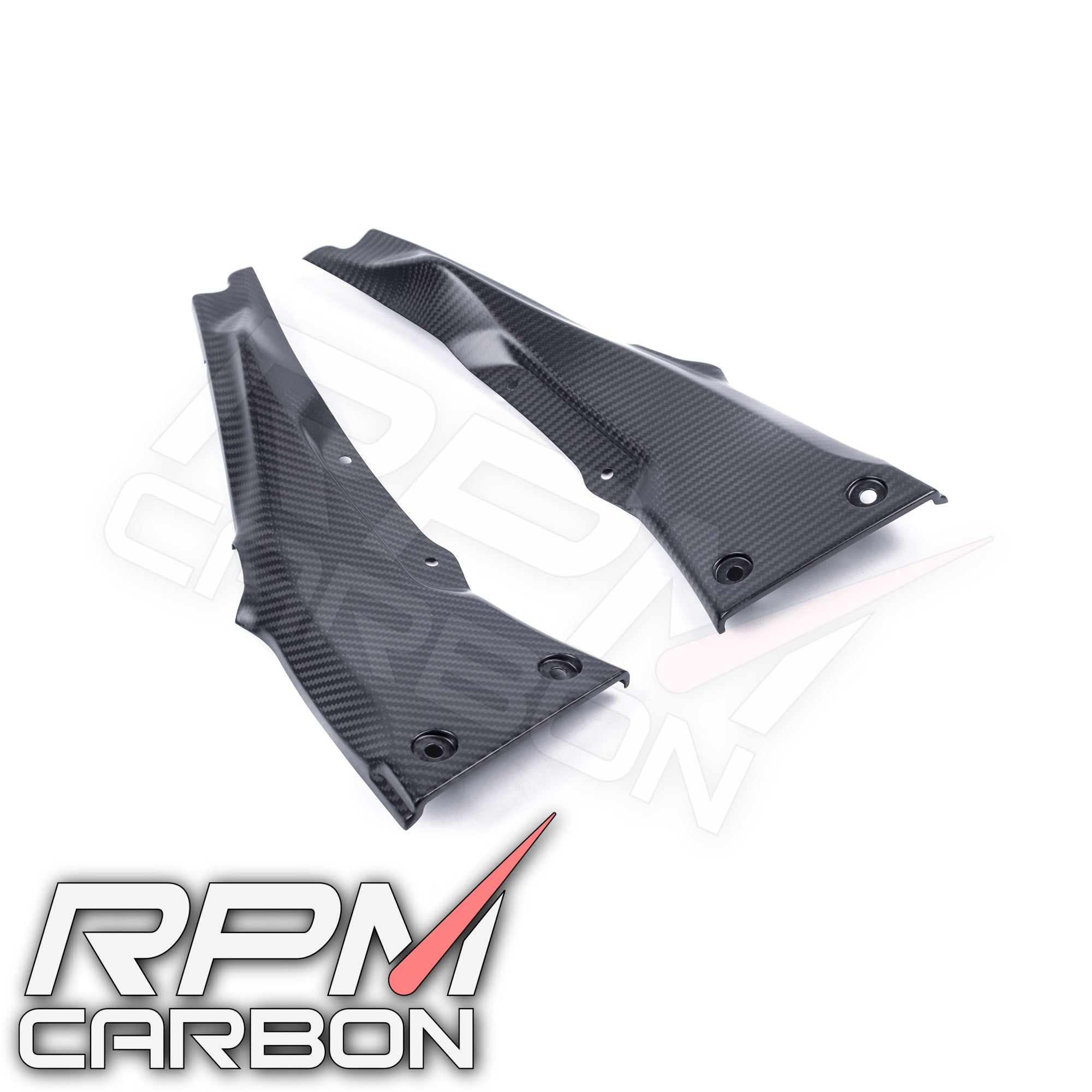 Kawasaki ZX-10R Carbon Fiber Subframe Covers Protectors