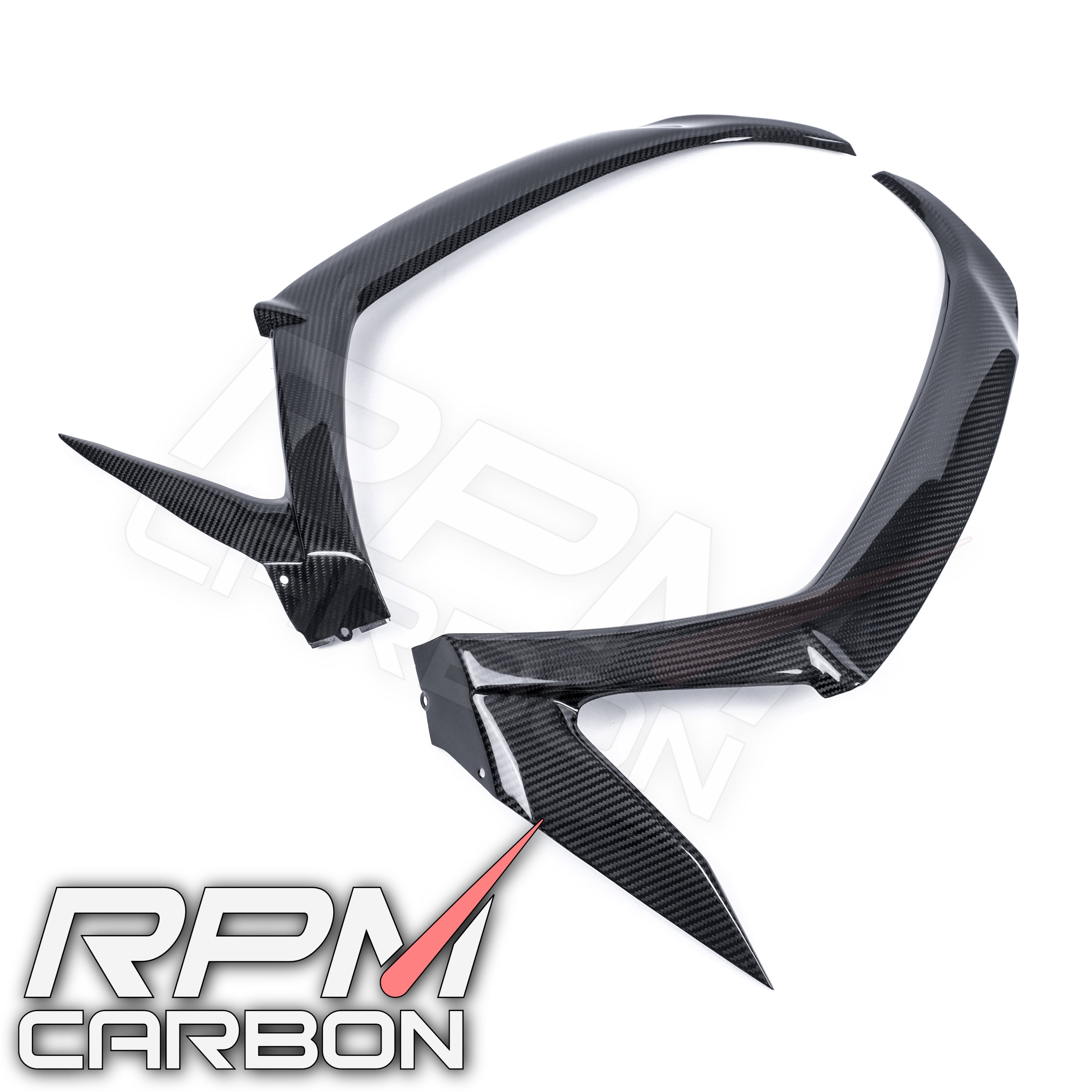 Kawasaki ZX-10R 2011+ Carbon Fiber Side Fairing Edges