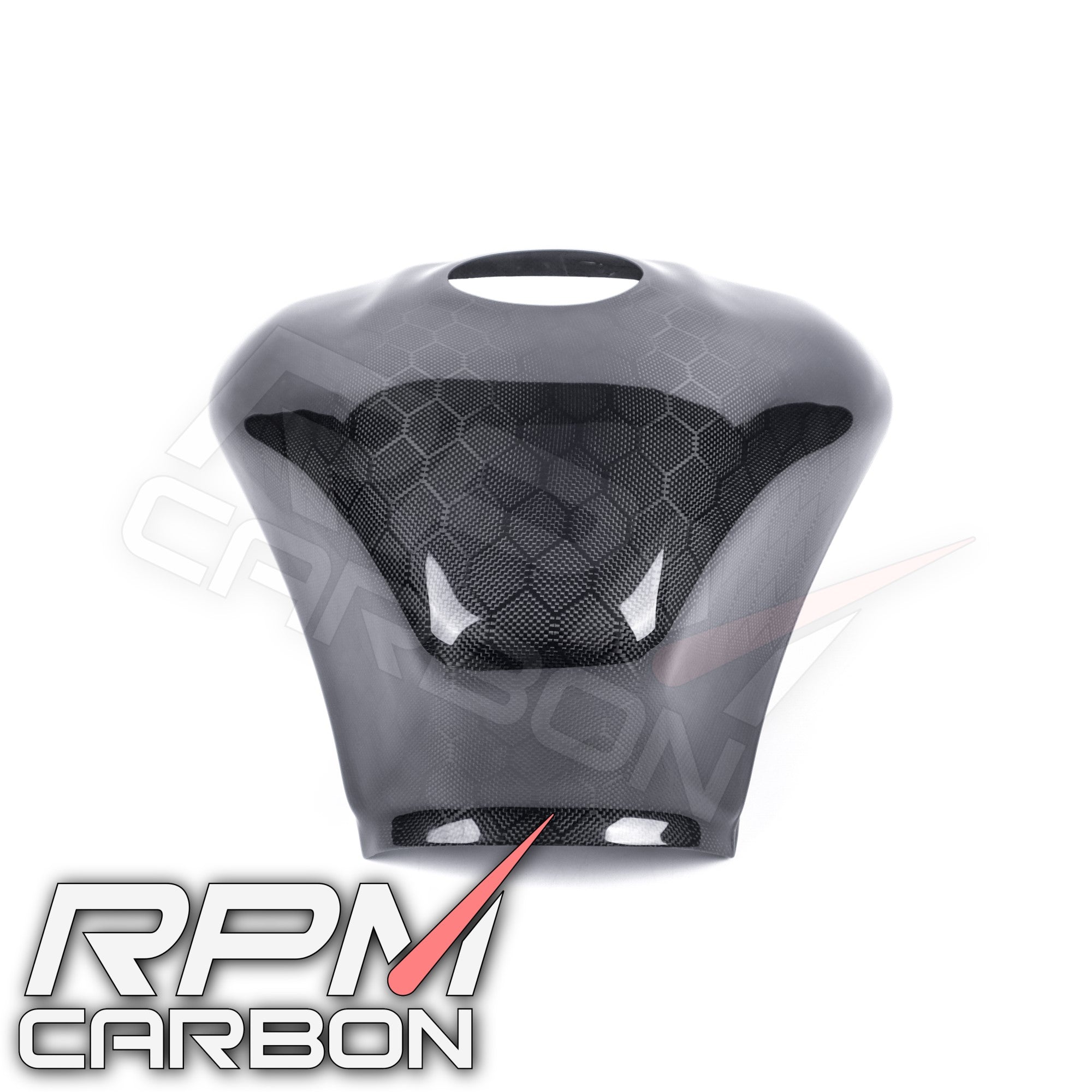Kawasaki ZX-10R Carbonfaser-Tankabdeckungsverlängerung Carbonfaser