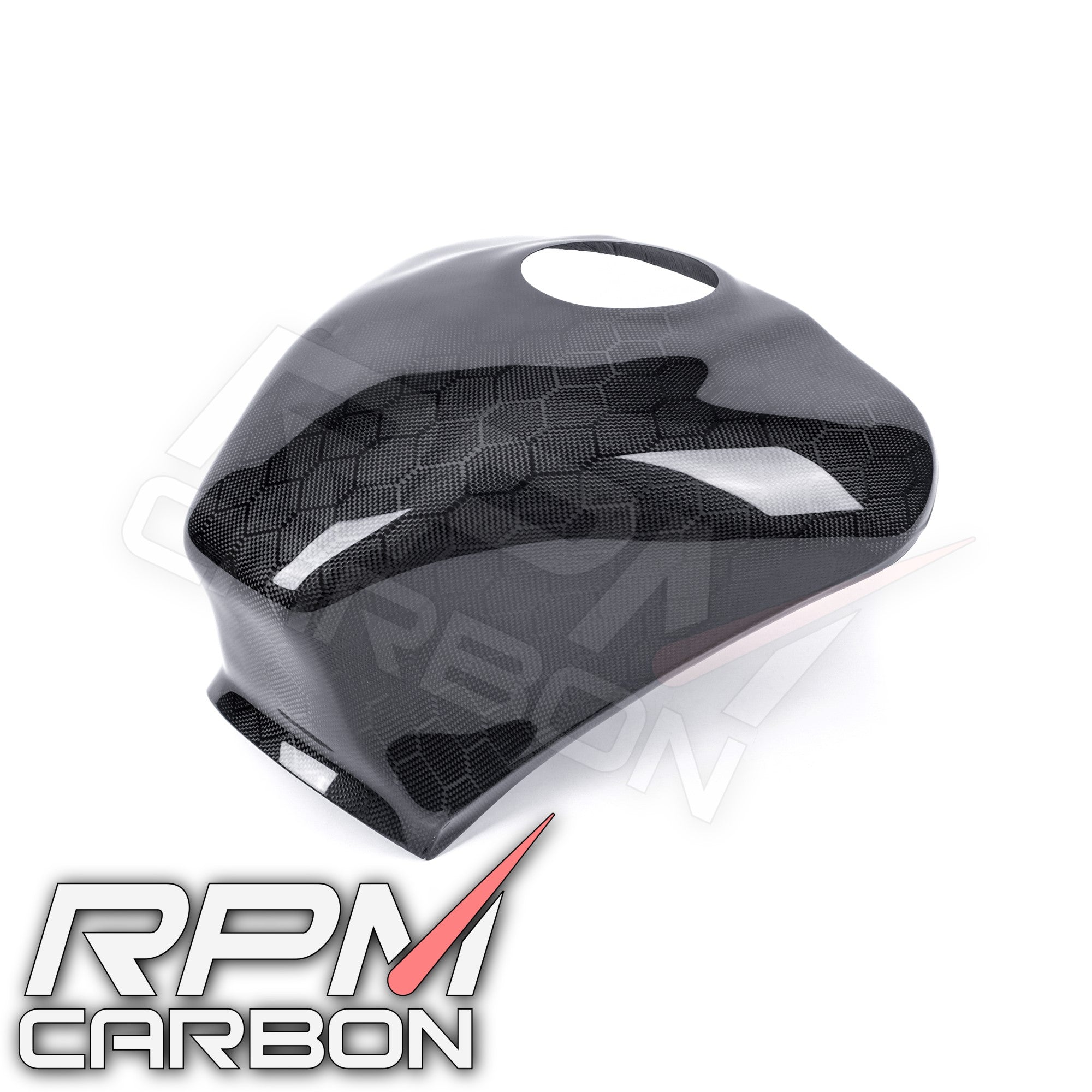 Kawasaki ZX-10R Carbonfaser-Tankabdeckungsverlängerung Carbonfaser