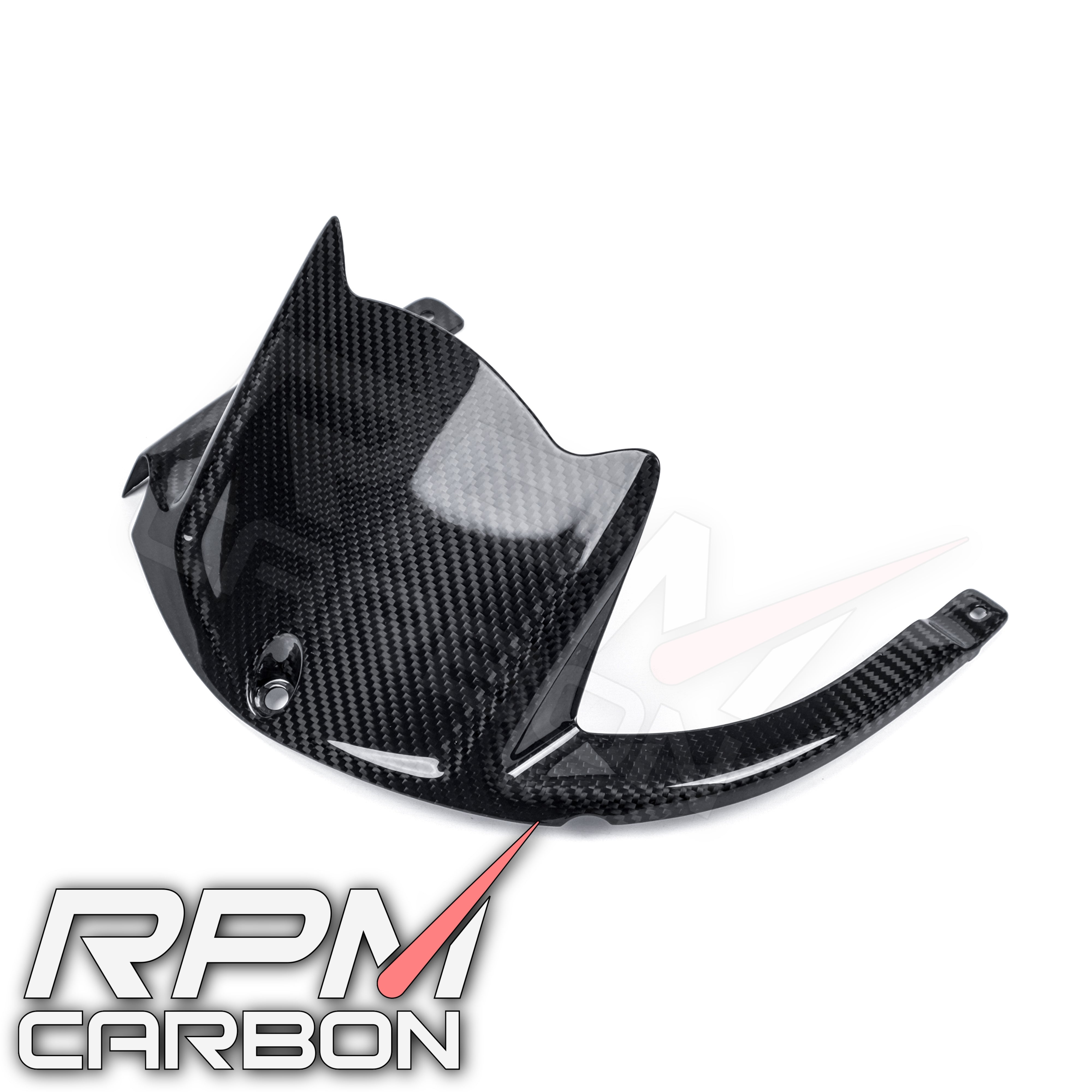 Kawasaki ZX-10R Carbon Fiber Rear Fender Hugger Mudguard