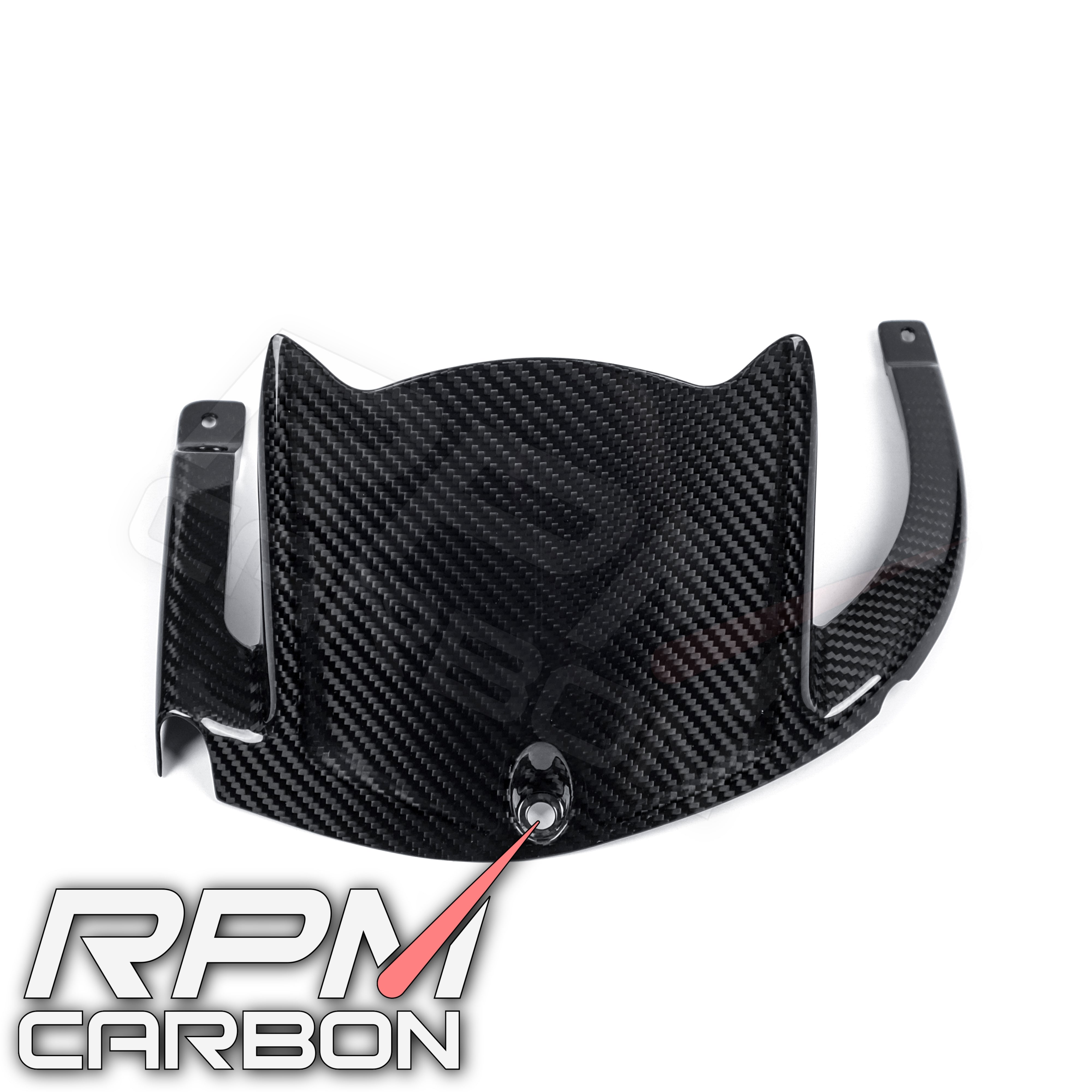 Kawasaki ZX-10R Carbon Fiber Rear Fender Hugger Mudguard