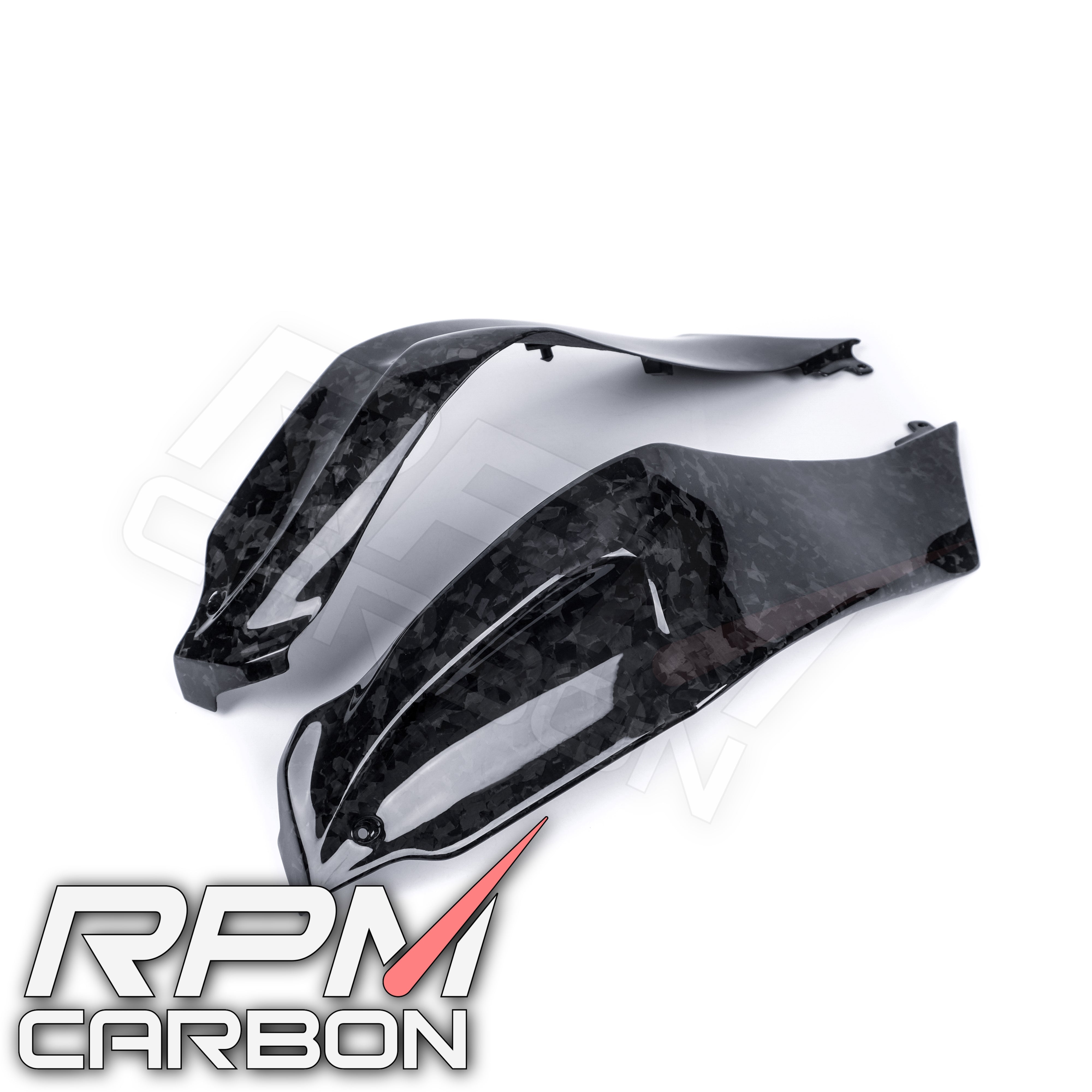 Kawasaki ZX-10R Carbon Fiber Tank Side Panels
