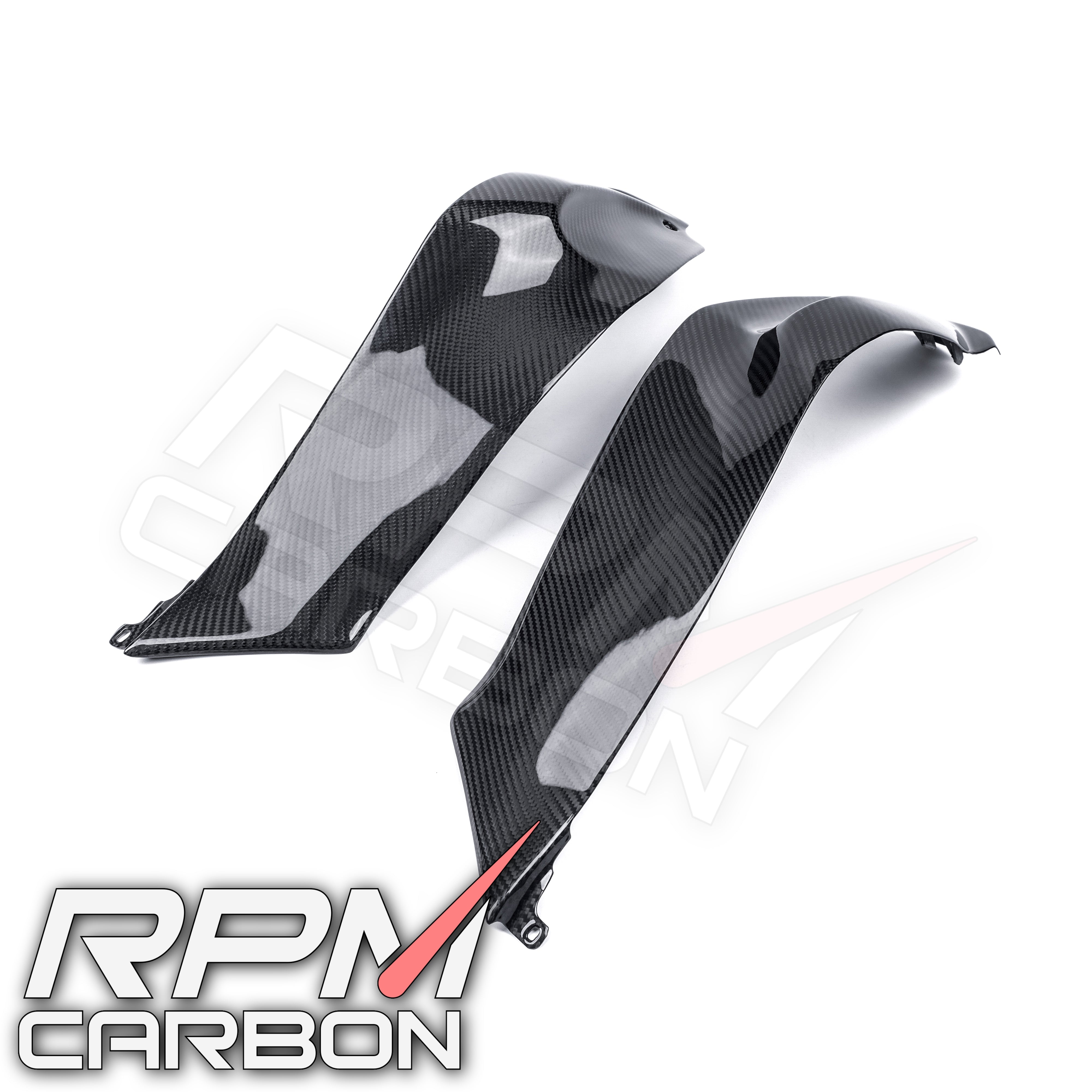Kawasaki ZX-10R Carbon Fiber Tank Side Panels
