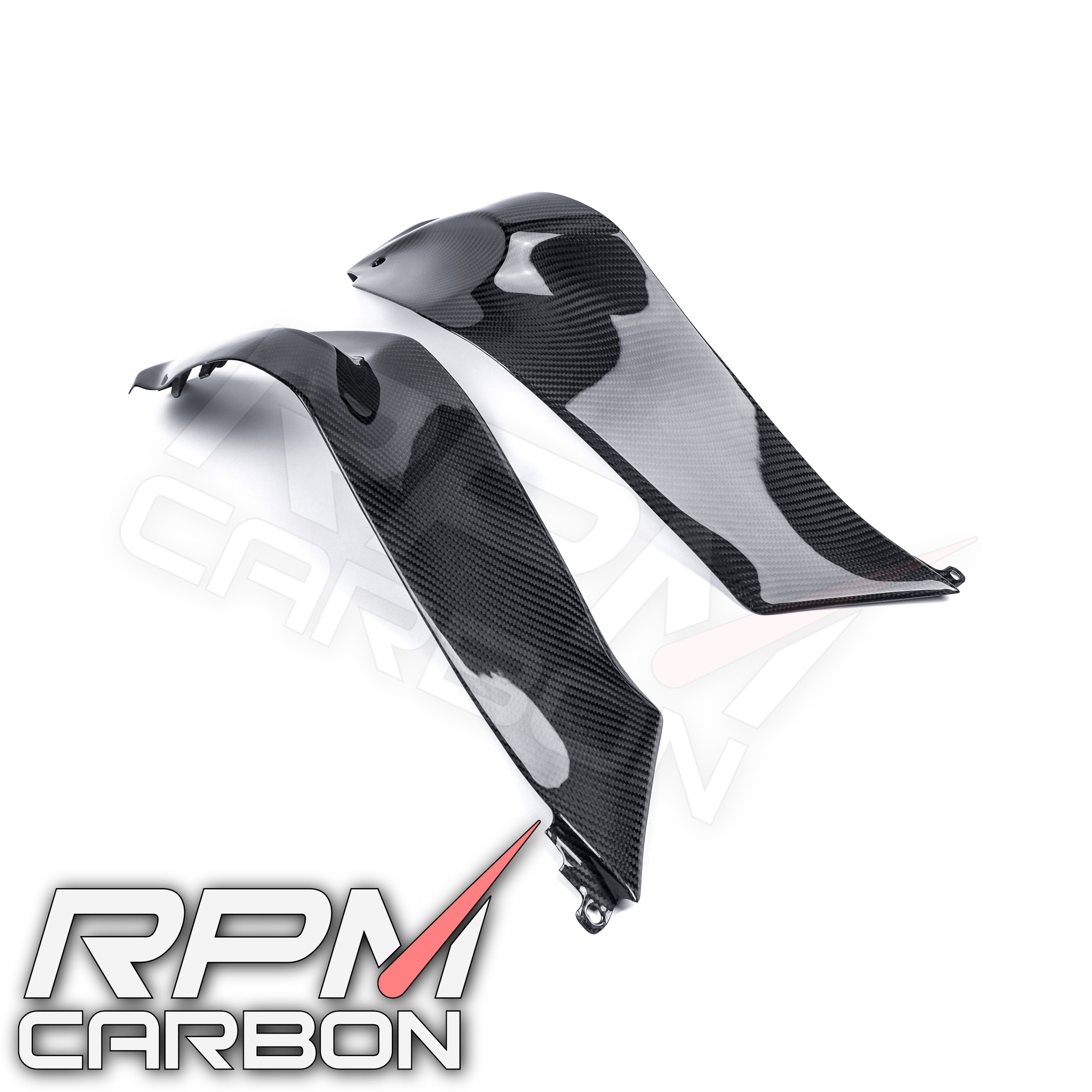 Kawasaki ZX-10R Carbon Fiber Tank Side Panels