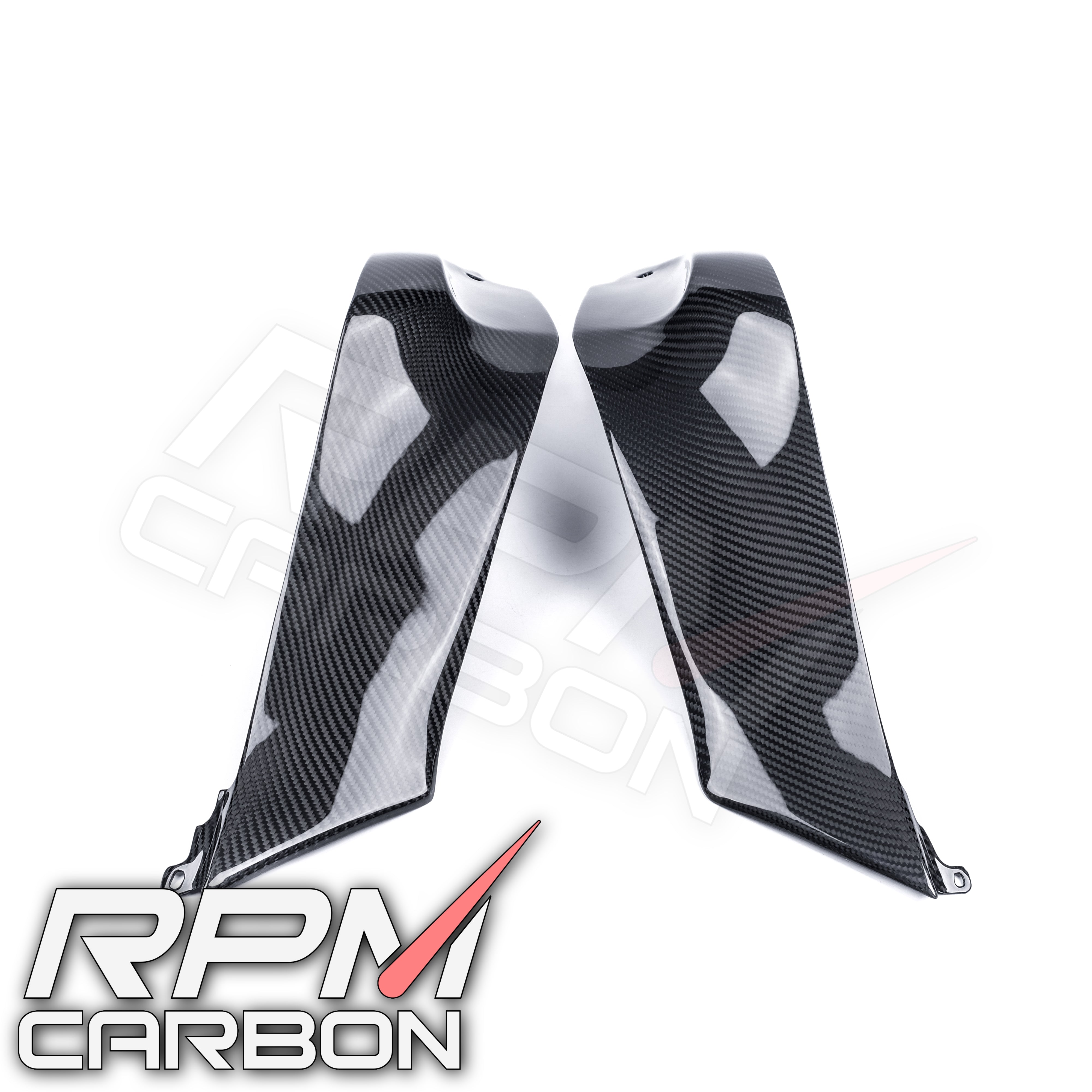 Kawasaki ZX-10R Carbon Fiber Tank Side Panels