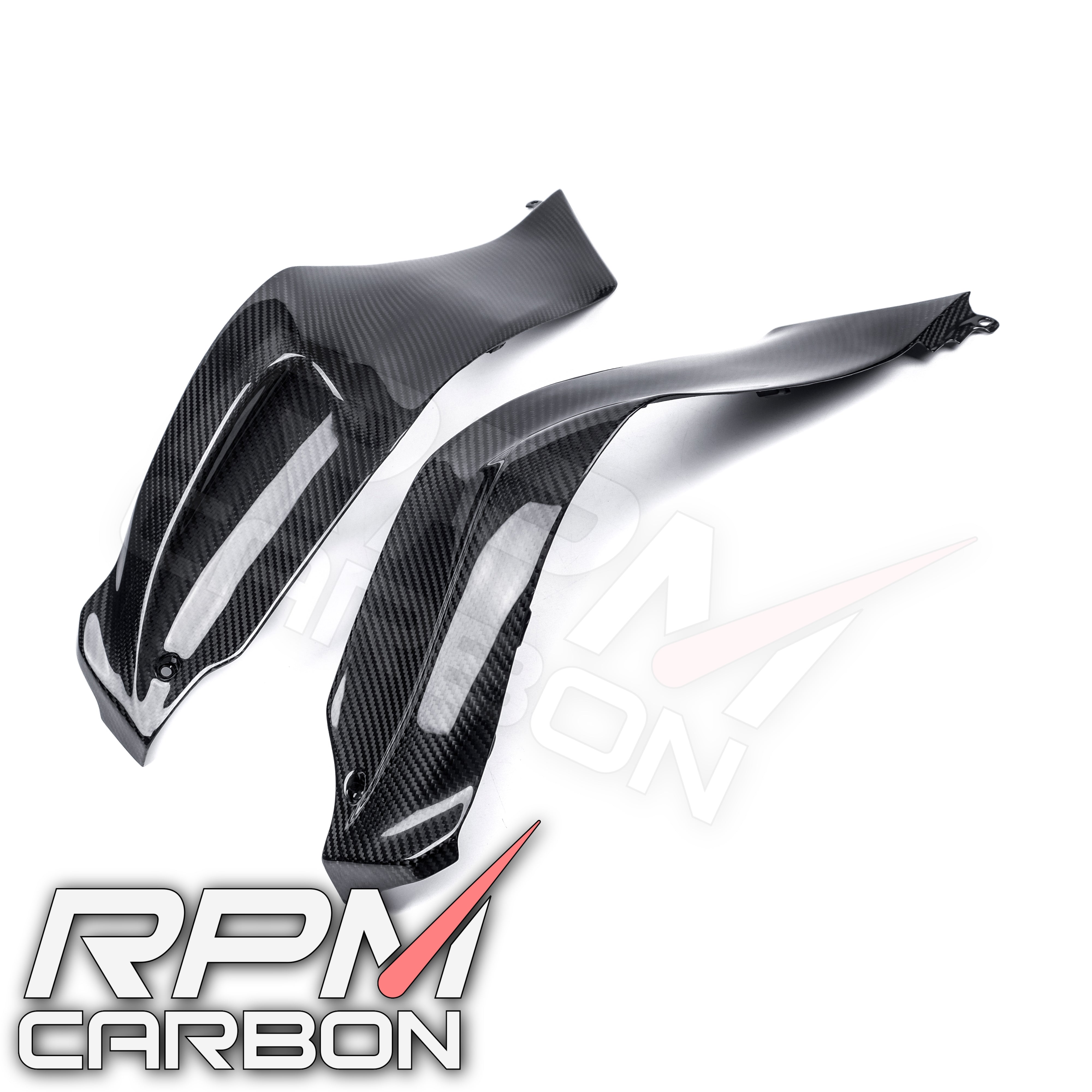 Kawasaki ZX-10R Carbon Fiber Tank Side Panels