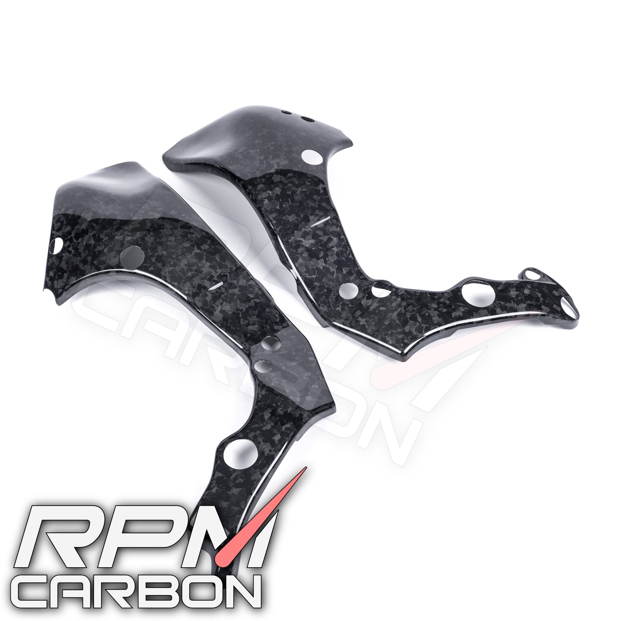 Kawasaki ZX-10R Carbon Fiber Frame Covers Protectors