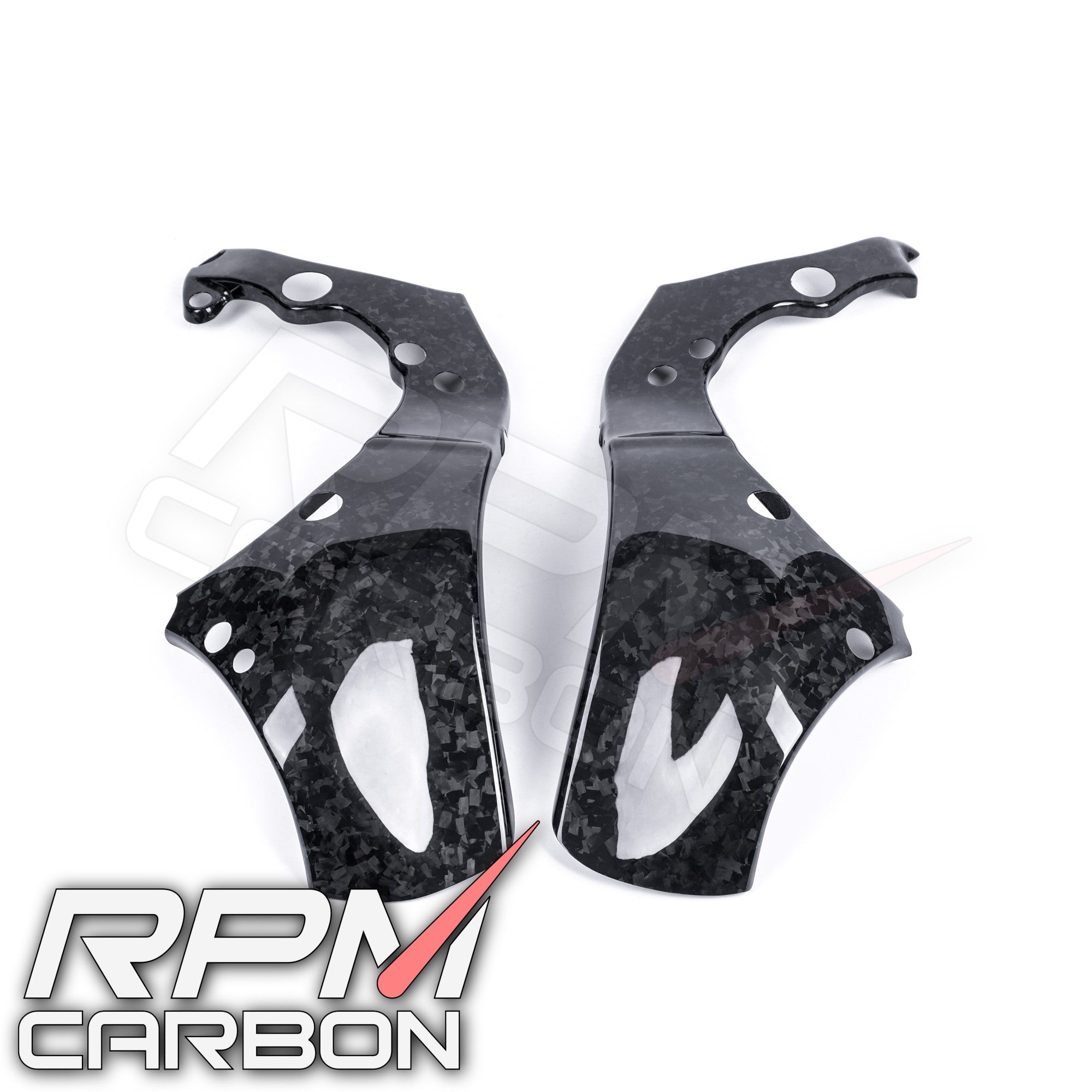 Kawasaki ZX-10R Carbon Fiber Frame Covers Protectors