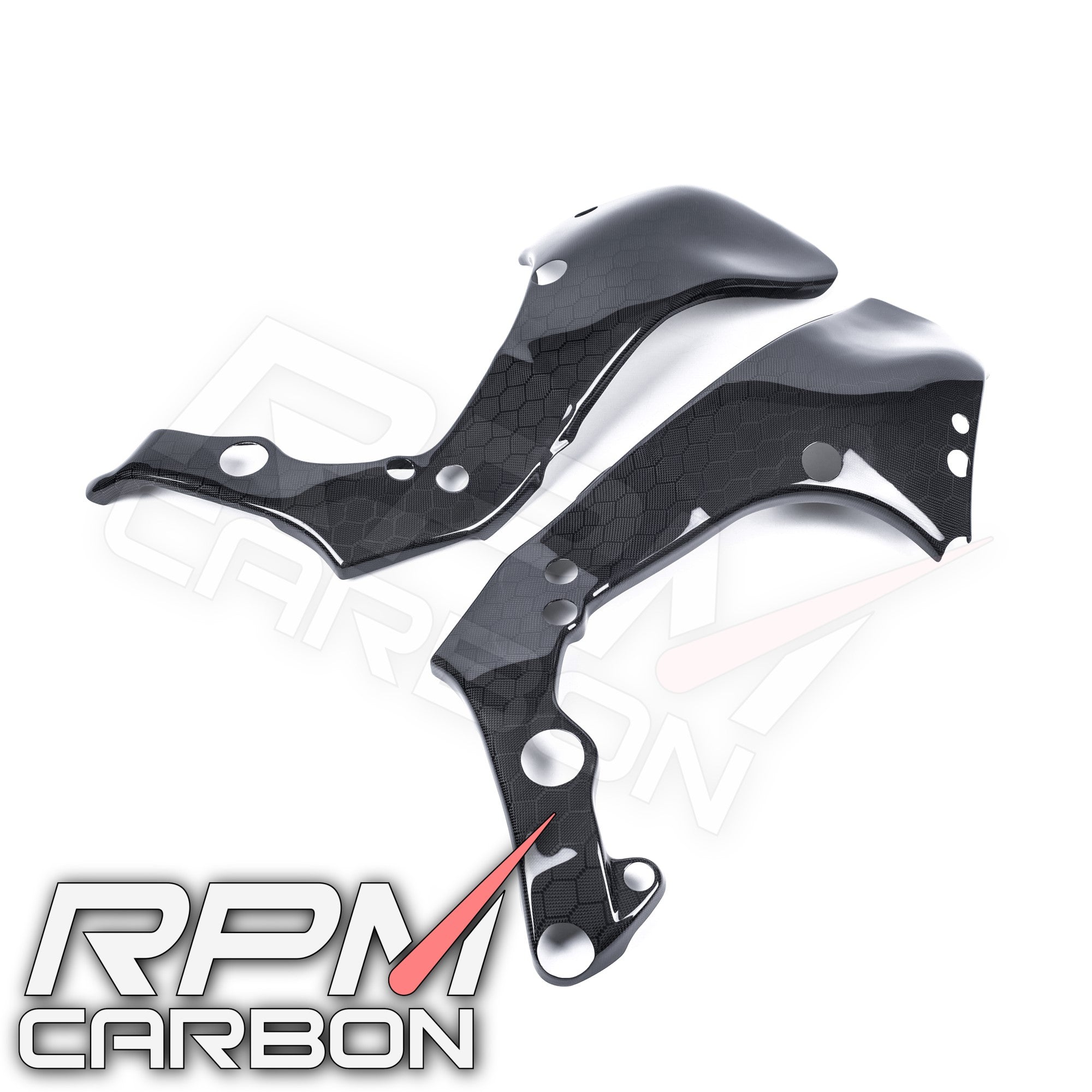 Kawasaki ZX-10R Carbon Fiber Frame Covers Protectors
