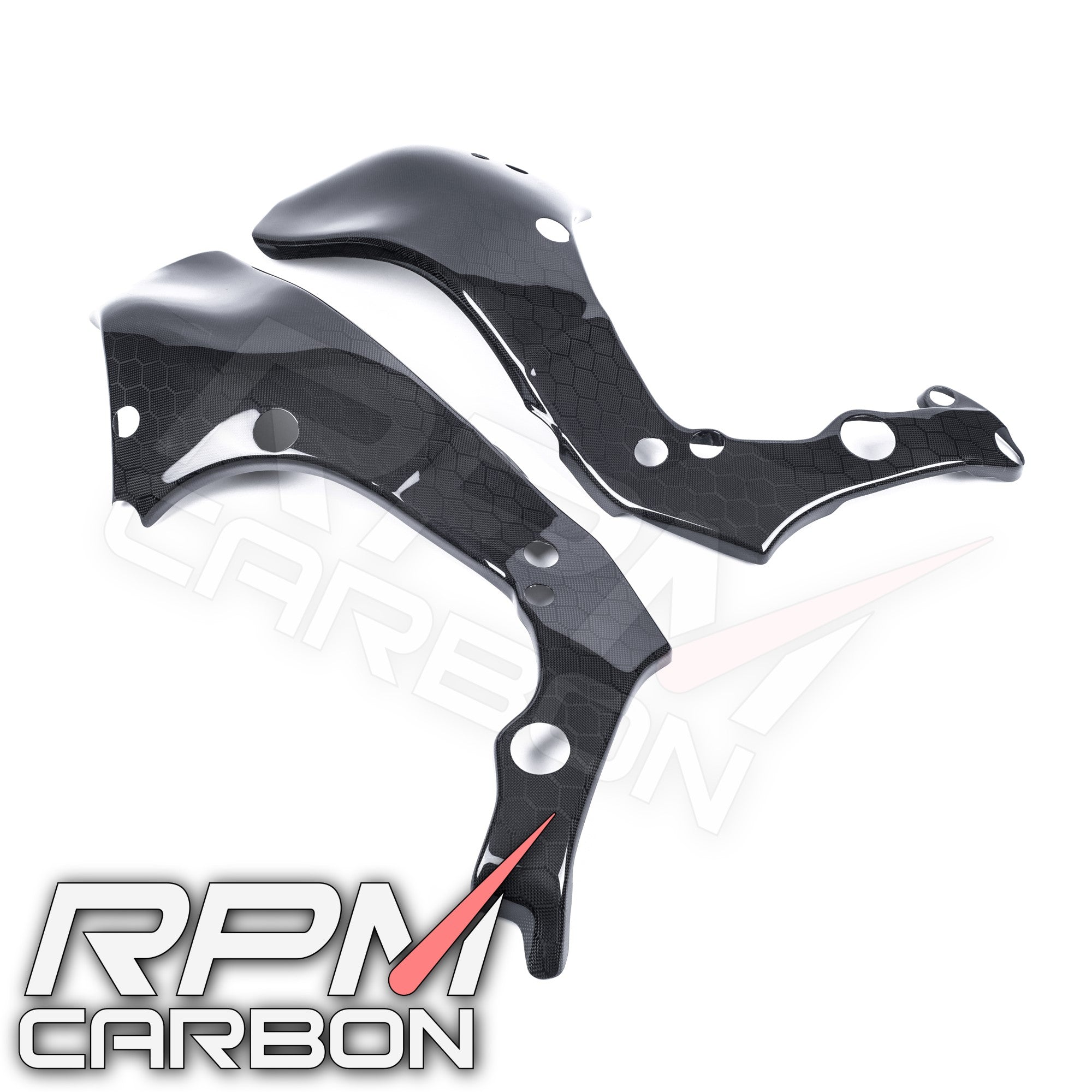 Kawasaki ZX-10R Carbon Fiber Frame Covers Protectors