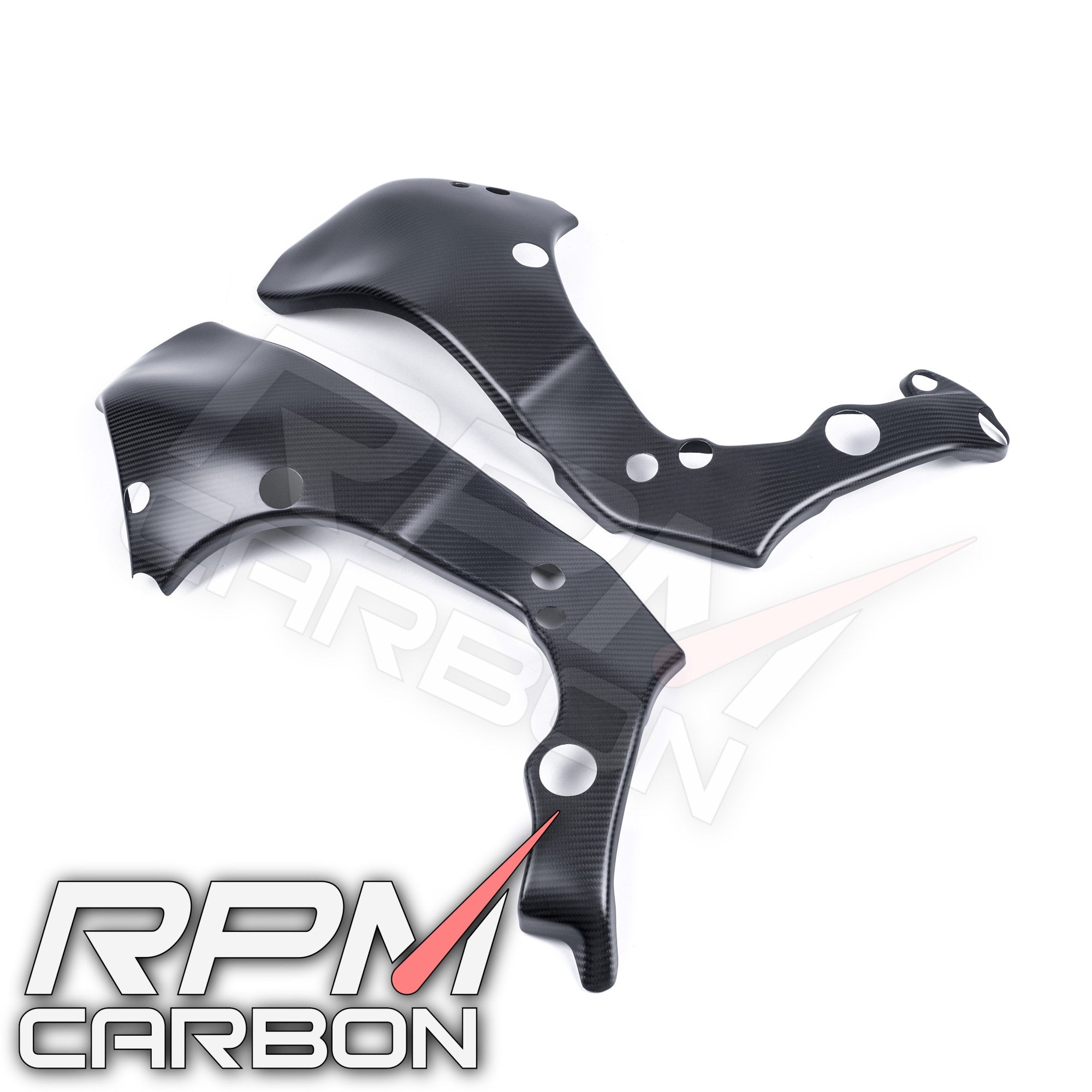 Kawasaki ZX-10R Carbon Fiber Frame Covers Protectors