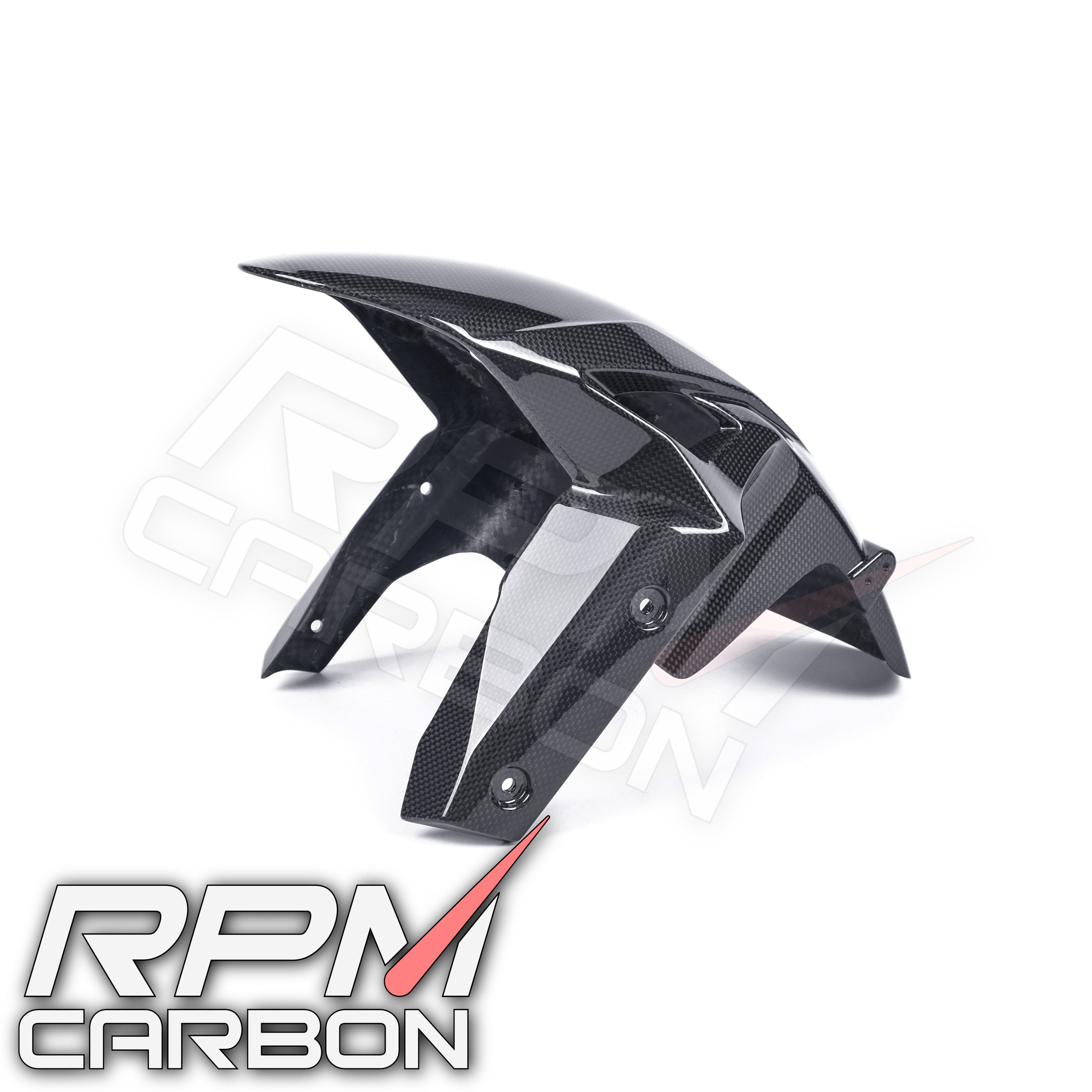 Kawasaki ZX-6R 2019+ Carbon Fiber Front Fender Hugger Mudguard