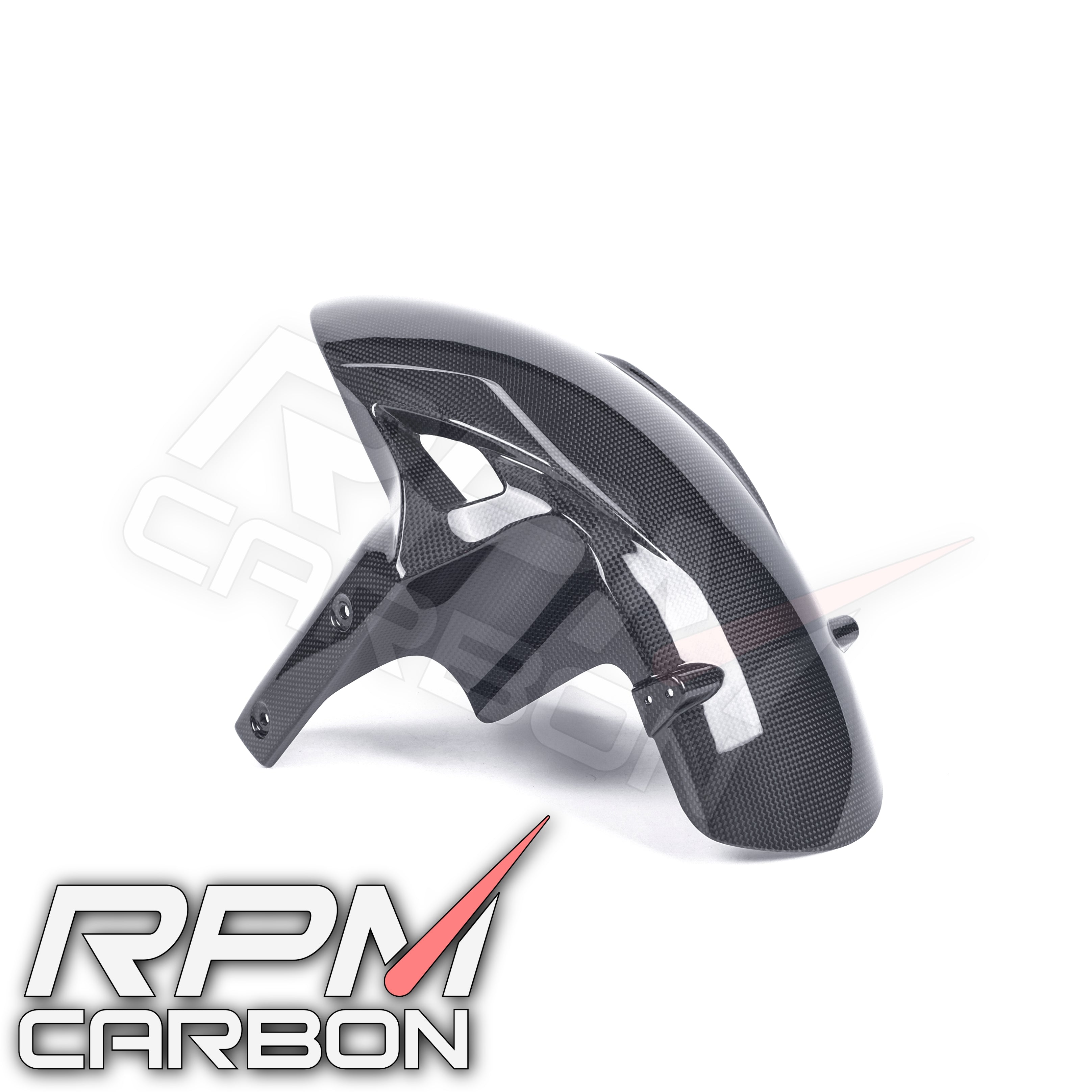 Kawasaki ZX-6R 2019+ Carbon Fiber Front Fender Hugger Mudguard