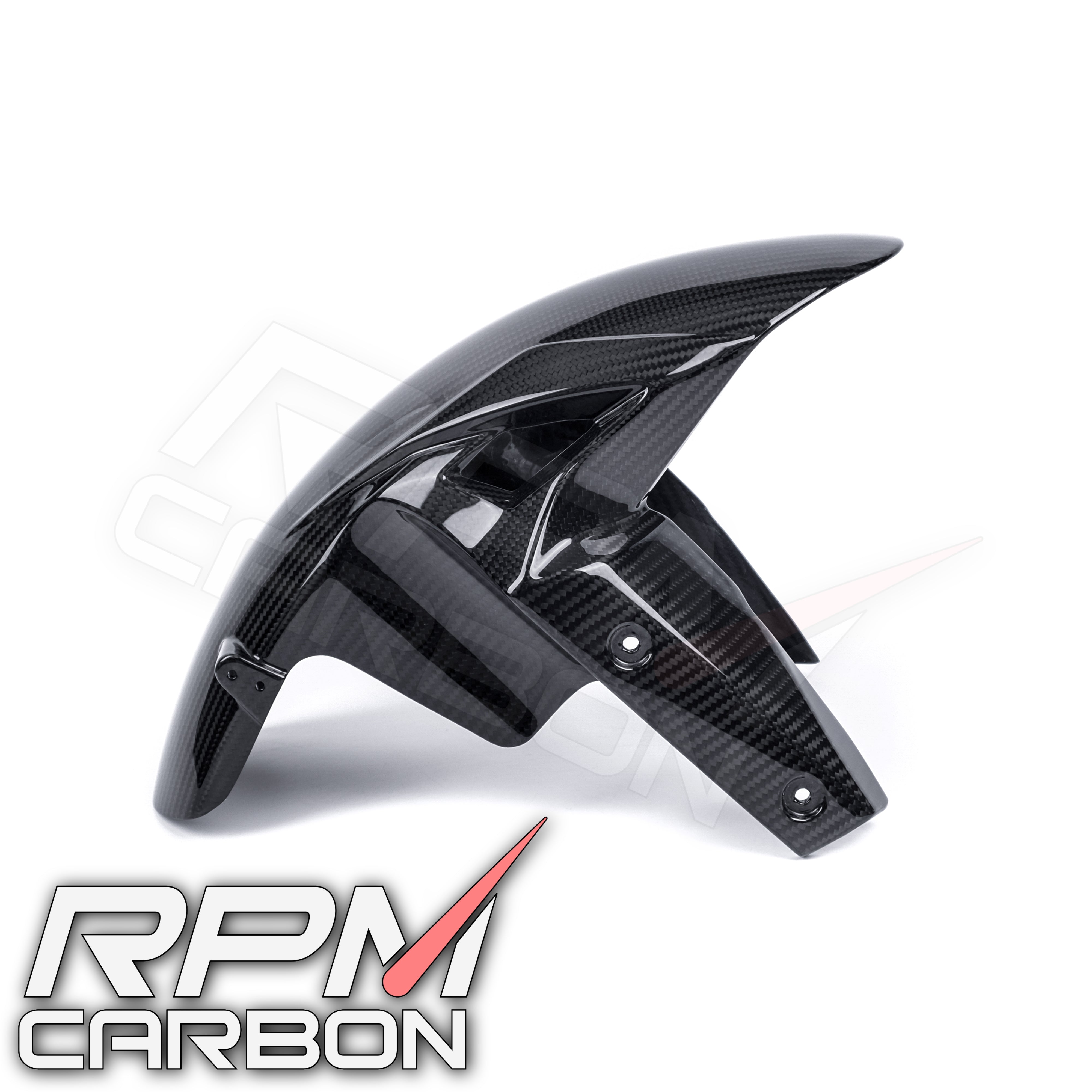 Kawasaki ZX-6R 2019+ Carbon Fiber Front Fender Hugger Mudguard