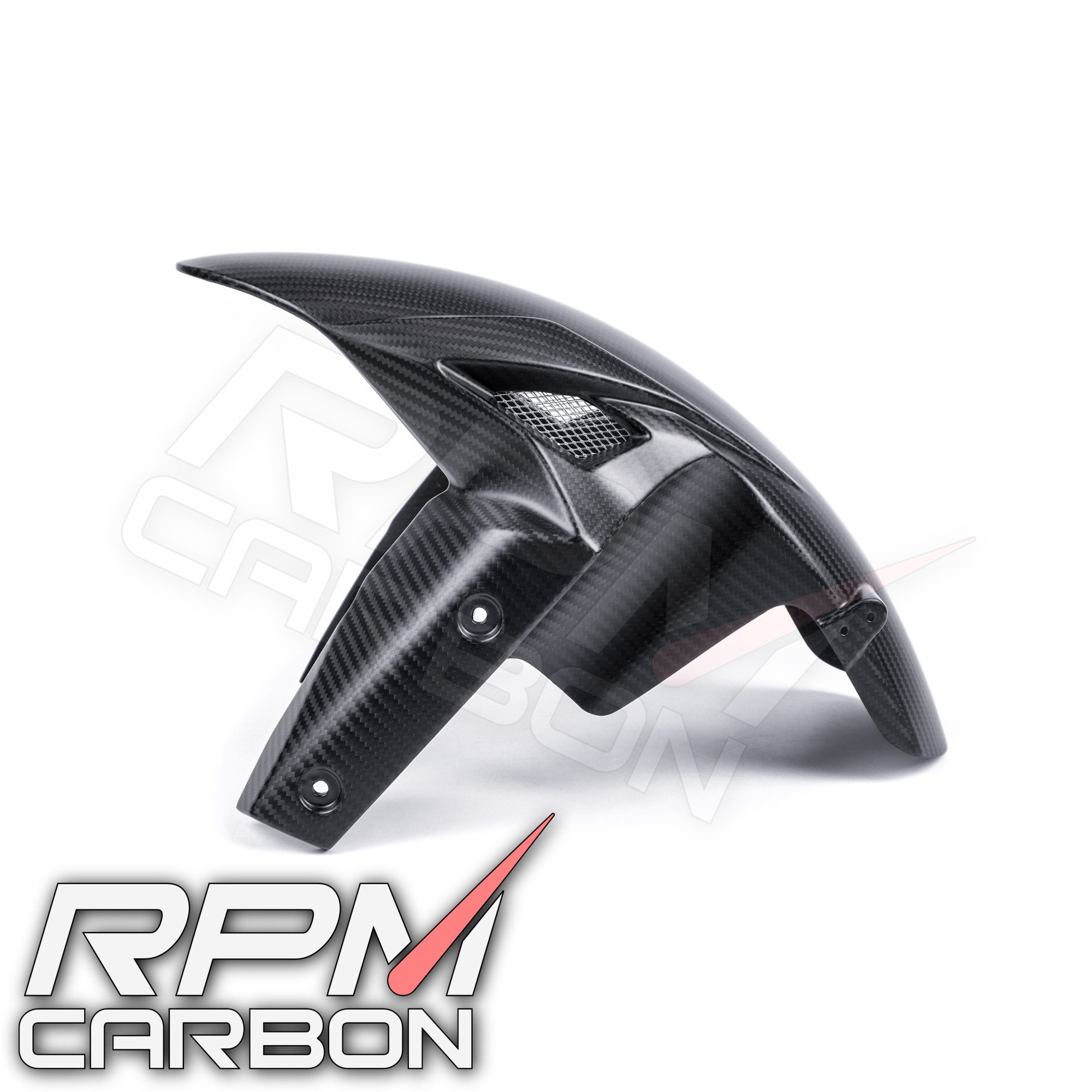 Kawasaki ZX-6R 2019+ Carbon Fiber Front Fender Hugger Mudguard