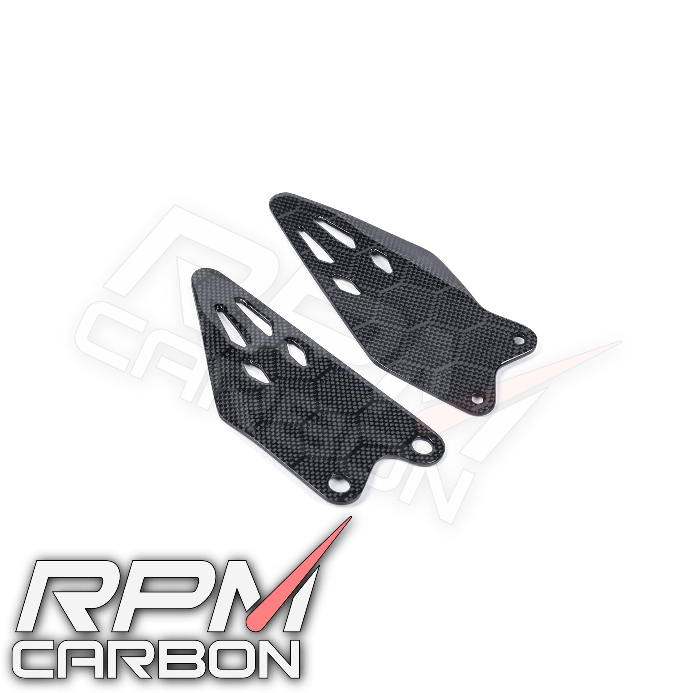 Kawasaki ZX-6R 2019+ Carbon Fiber Heel Guards