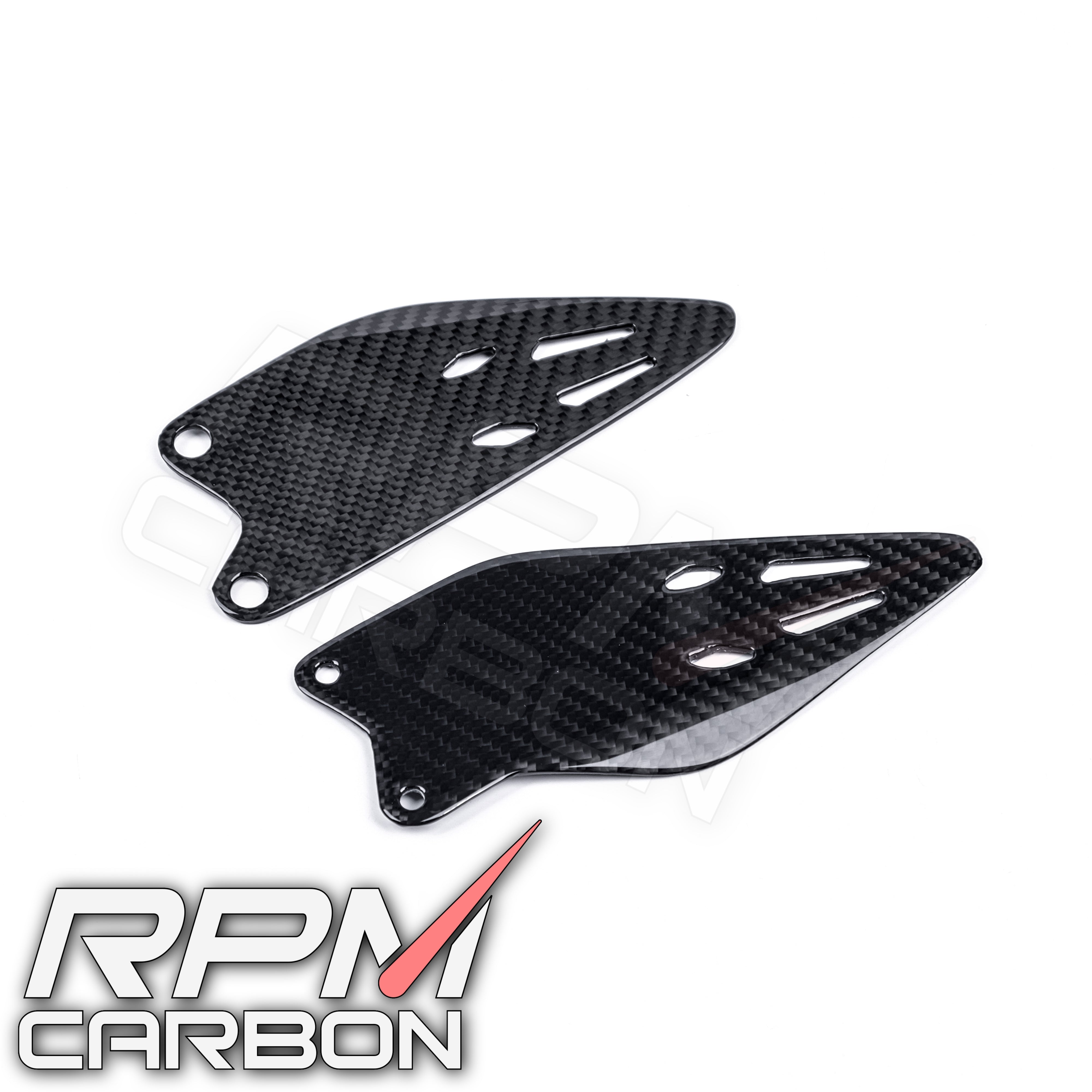 Kawasaki ZX-6R 2019+ Carbon Fiber Heel Guards